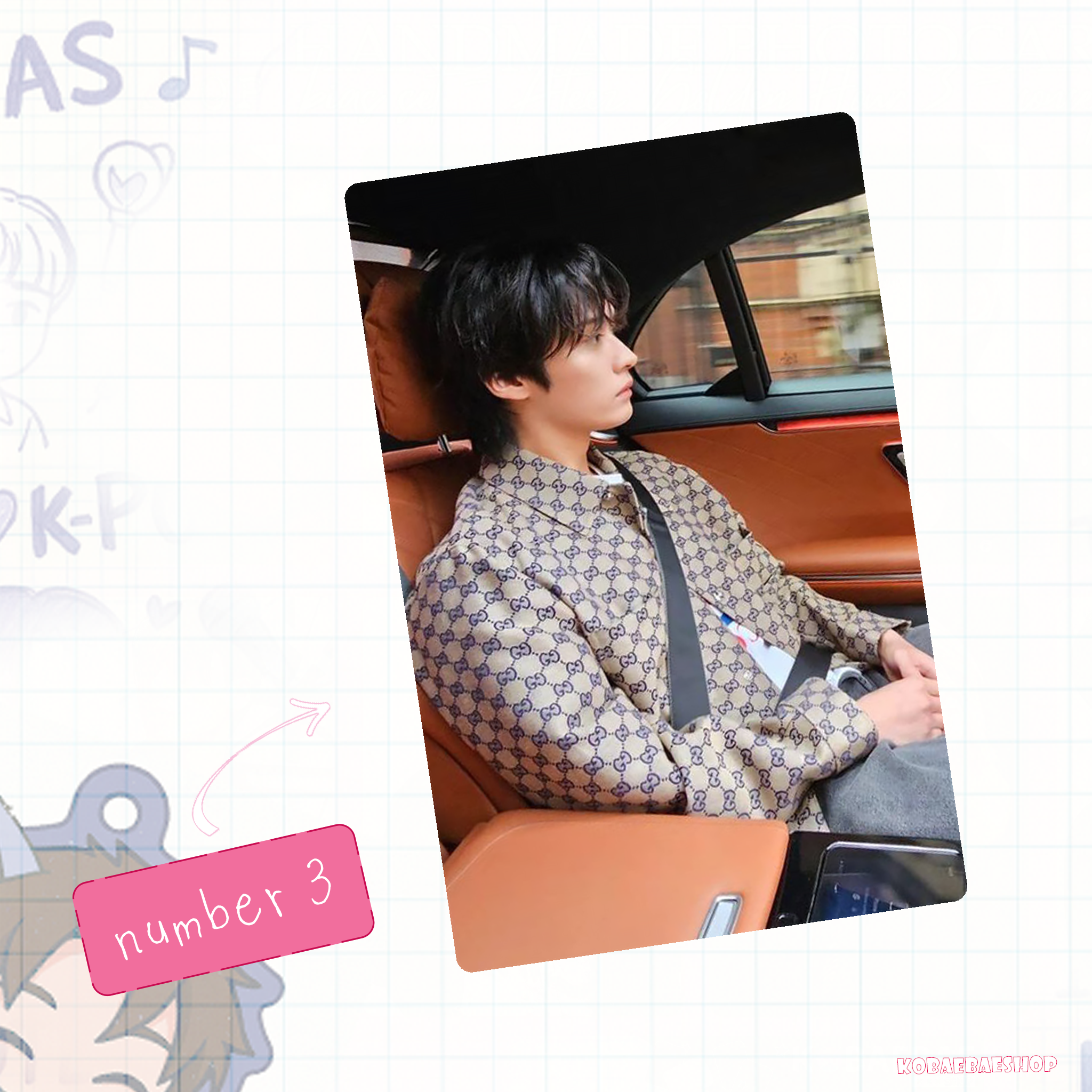 Skz - Minho handmade photocards kpop inspired - Set 3