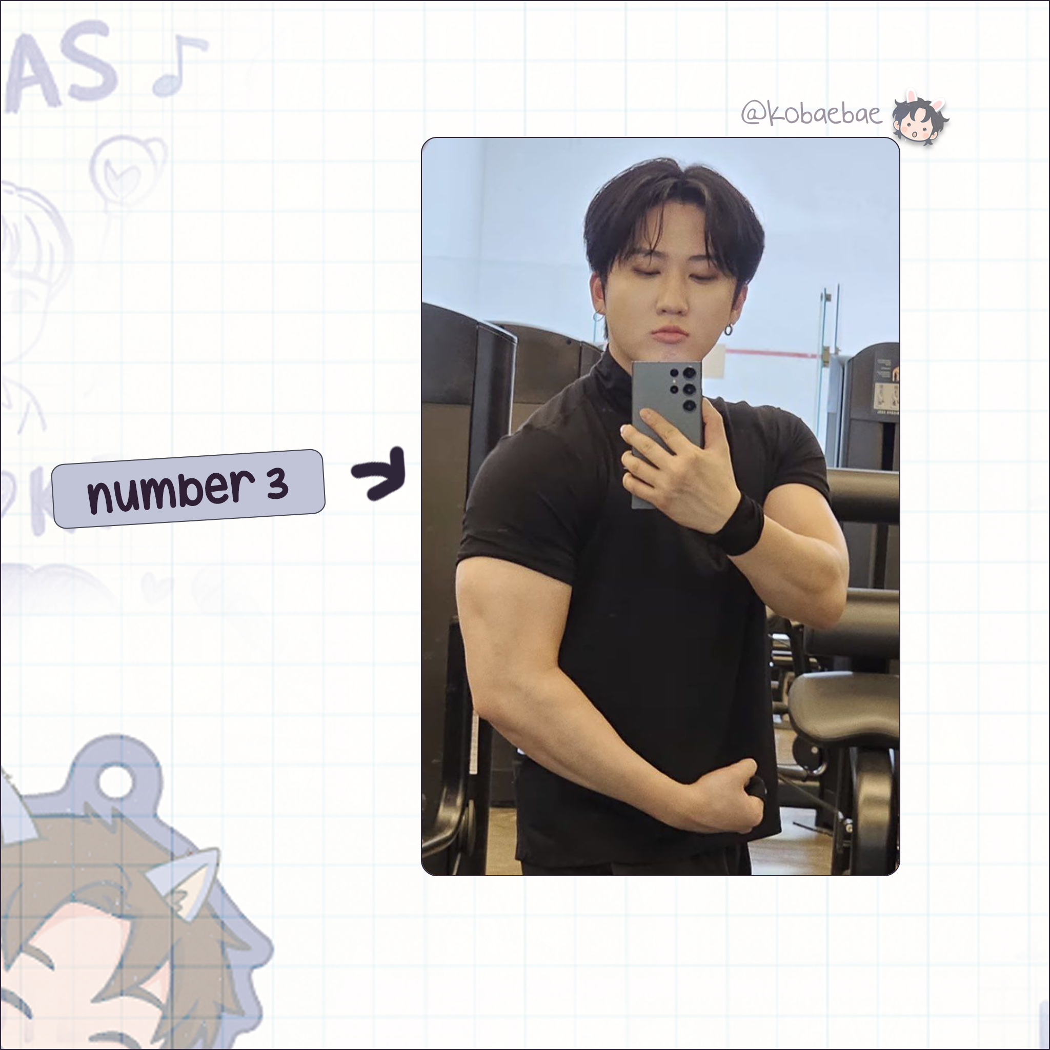 Stray Kids (Skz) - Bin Handmade photocards kpop inspired - Bias set 5