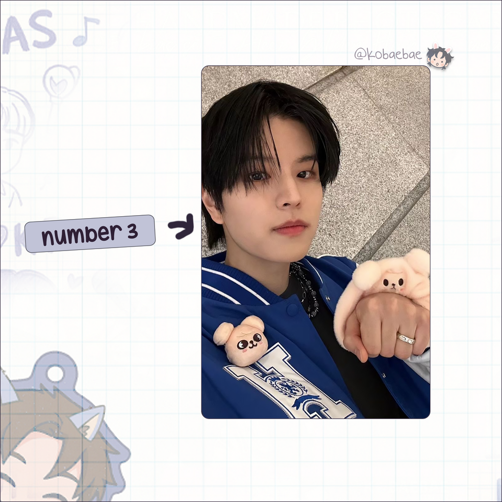 Skz (Stray Kids) - Seungmin handmade photocards kpop inspired - Set 9