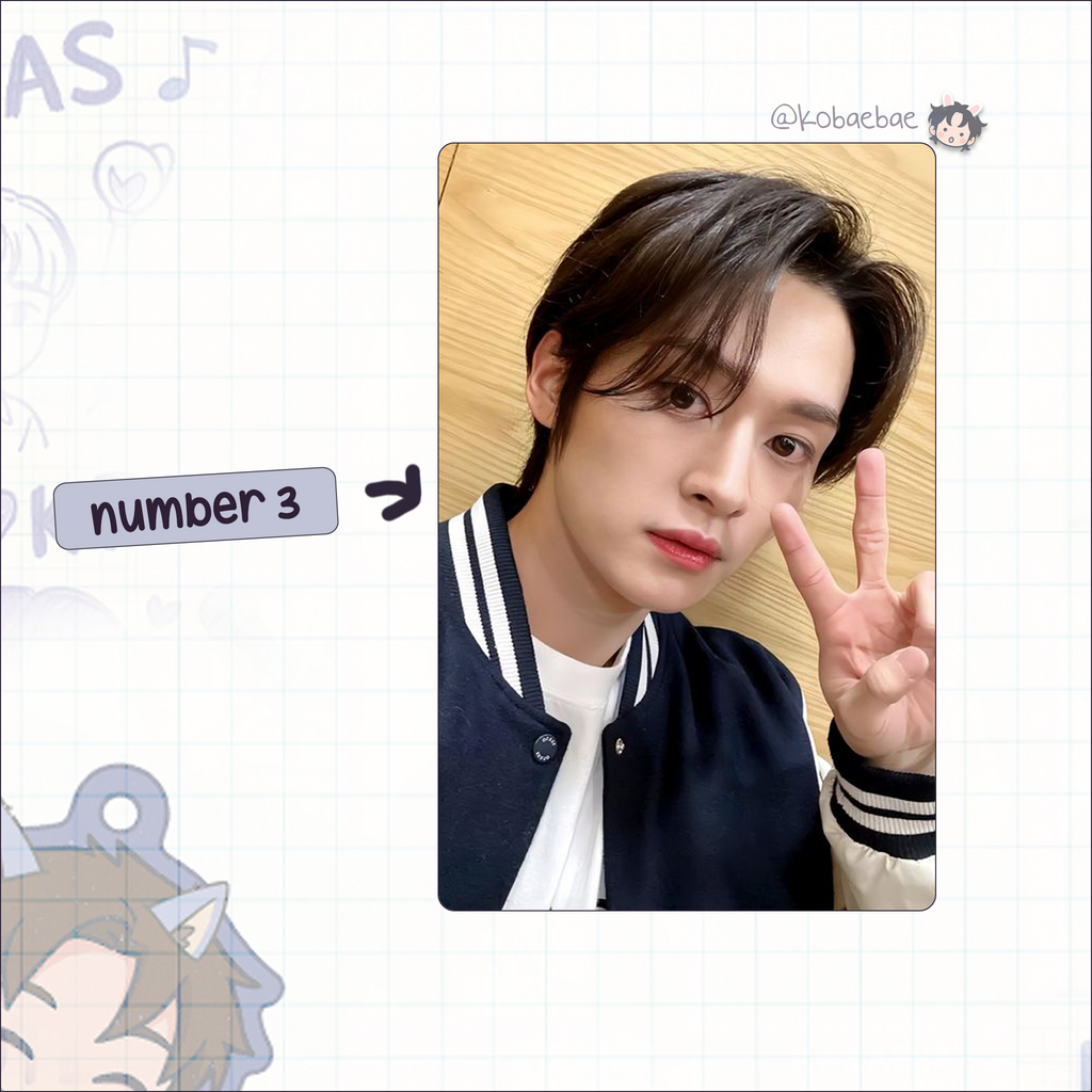 Skz (Stray Kids) - Lee Know handmade photocards kpop inspired - Set 8