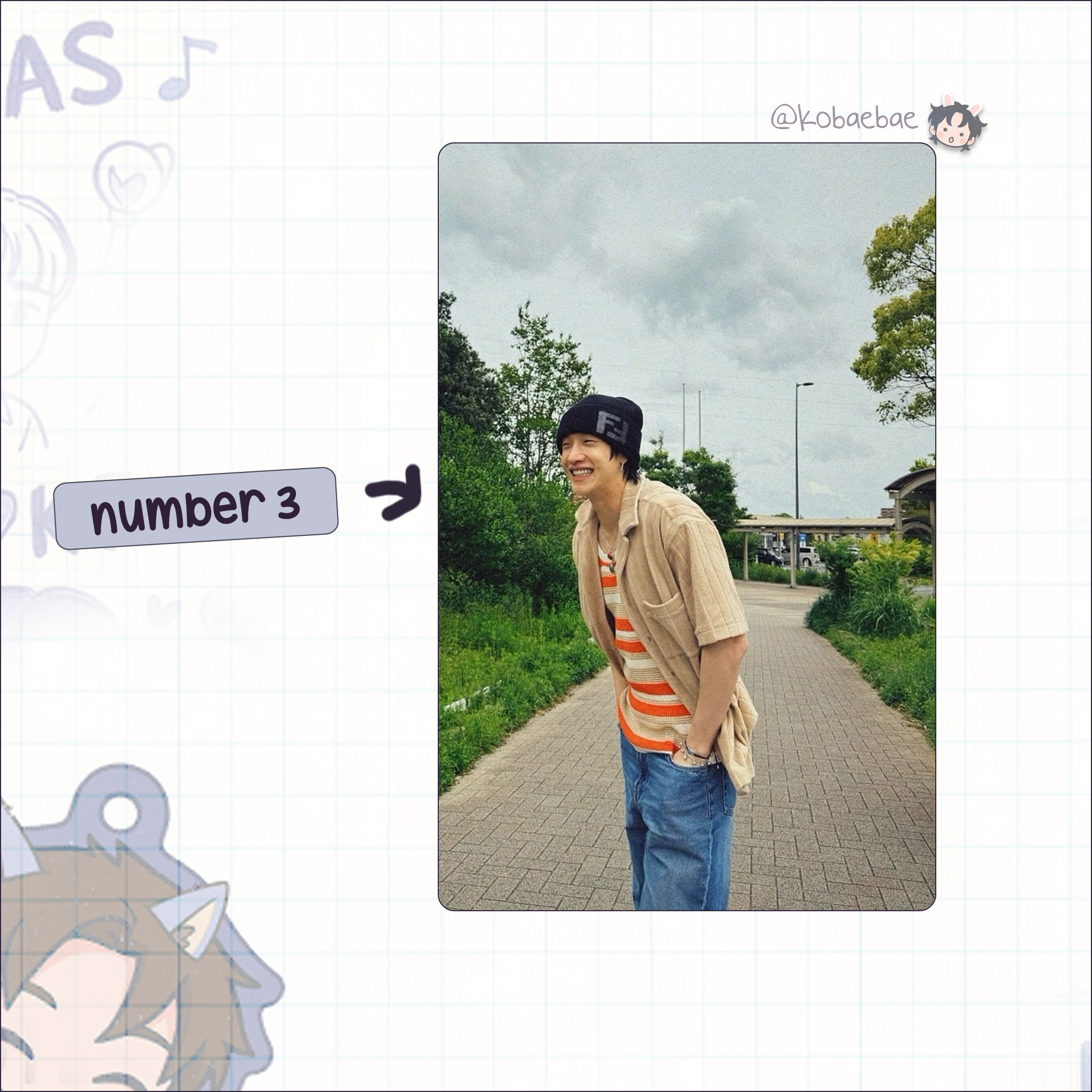 Skz (Stray Kids) - Bang Chan handmade photocards kpop inspired - Set 9