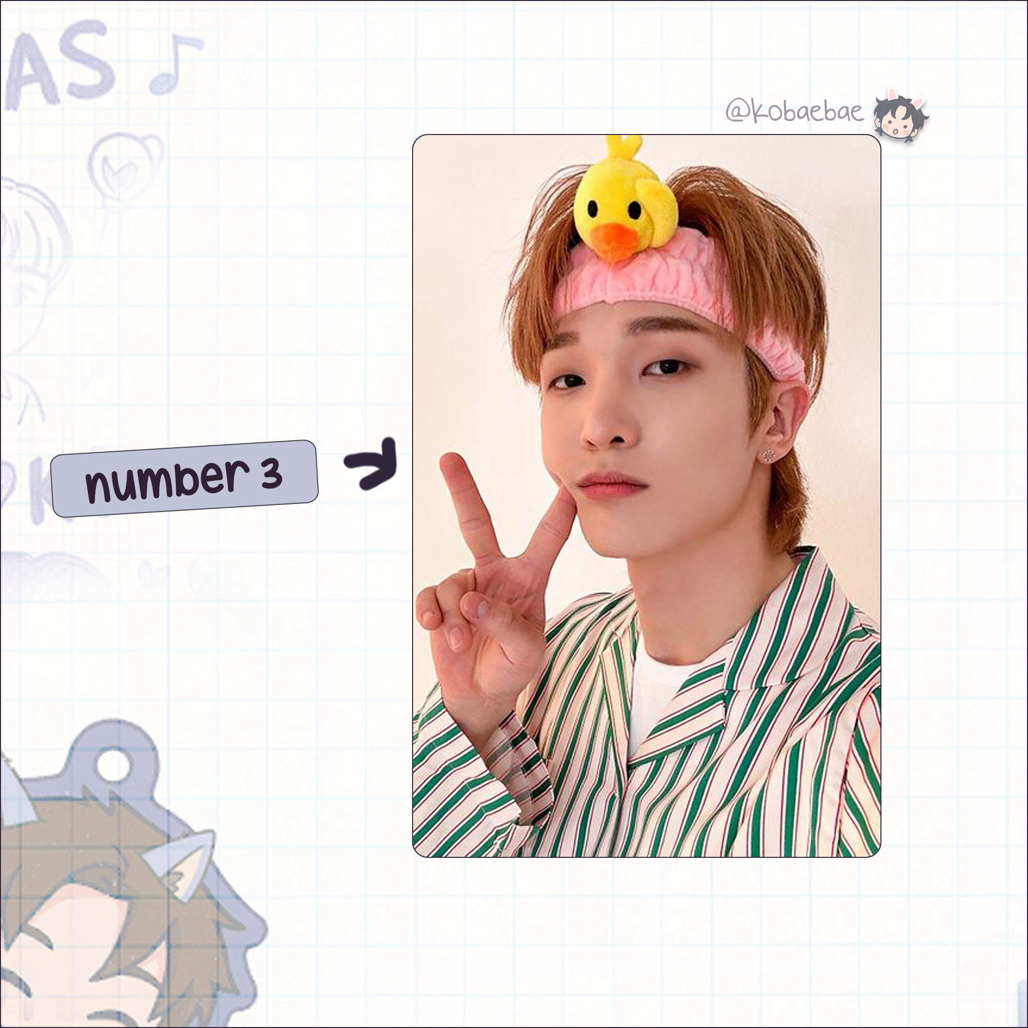 Xkrs - Sumin handmade photocards kpop inspired - Set 1