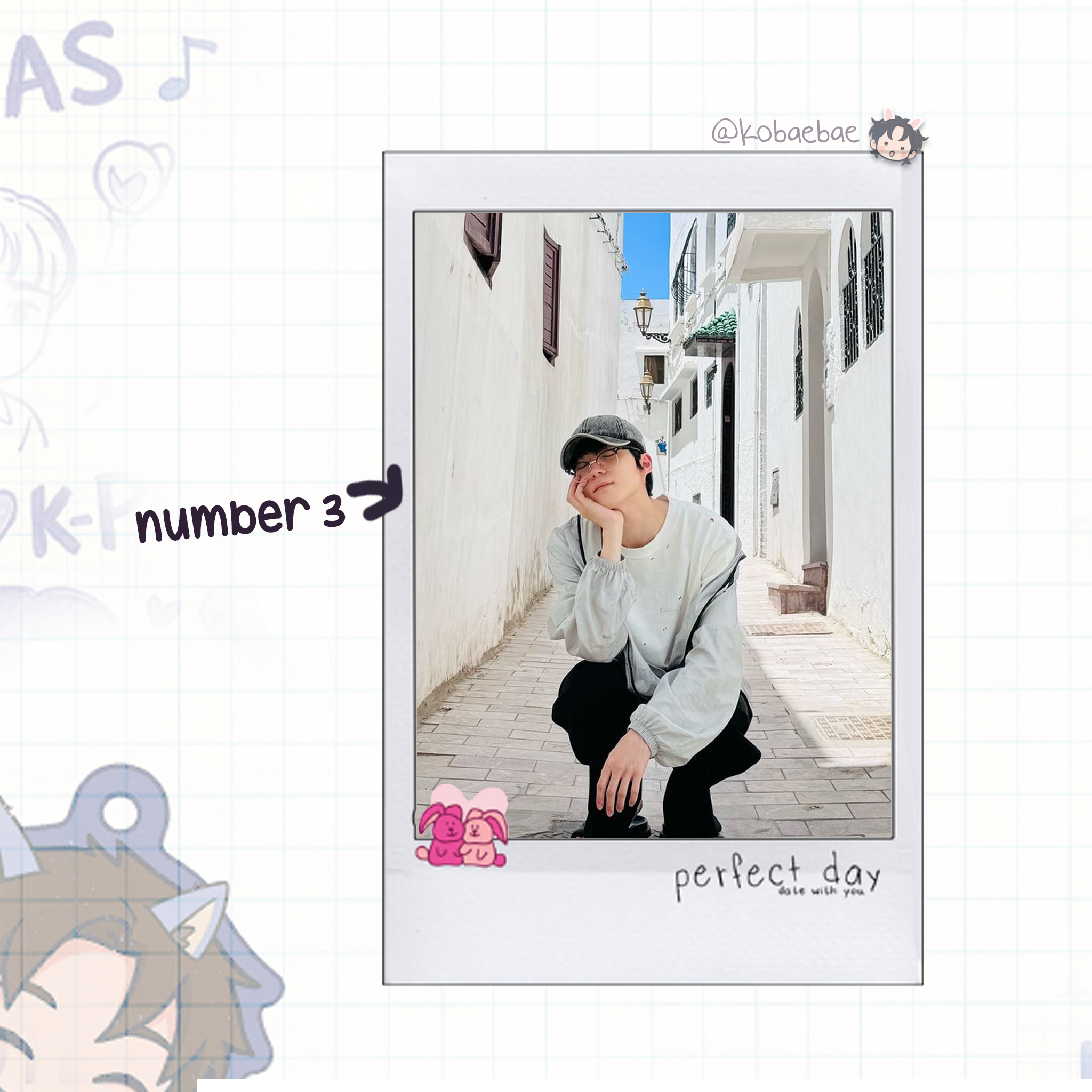 Atz - Date with My Bias - Yunho Instant-Style Fanmade Photo Print