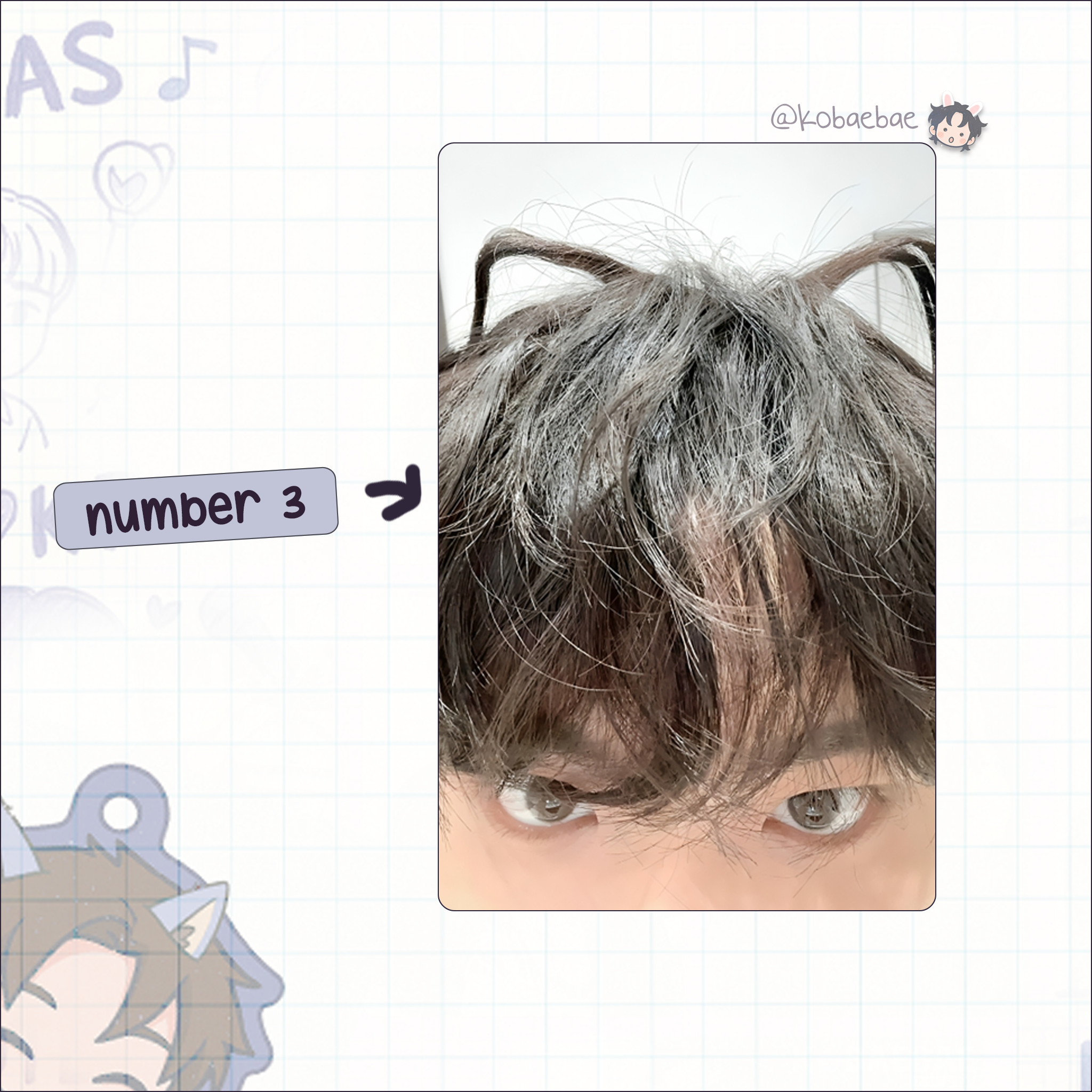 Atz - Seonghwa handmade photocards kpop inspired - Set 5