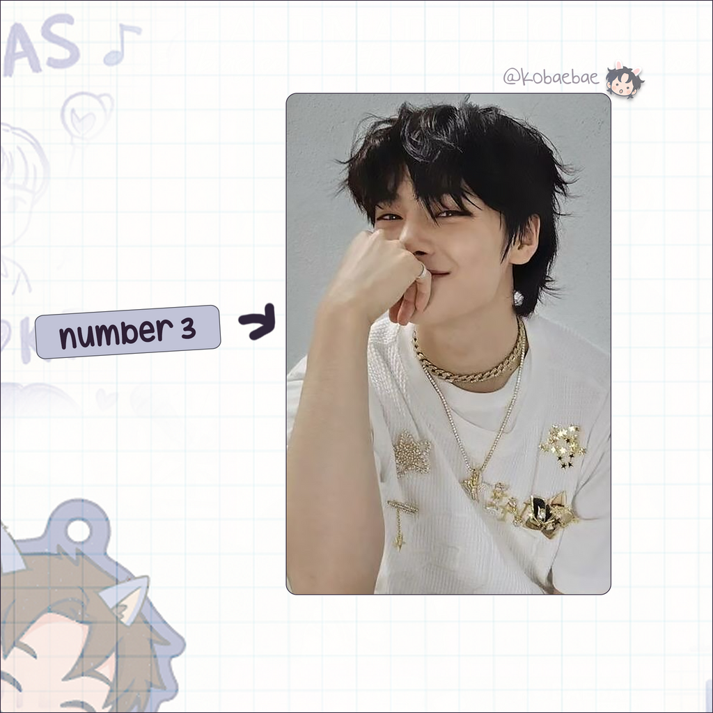Skz - In Handmade photocards kpop inspired - Bias set 5