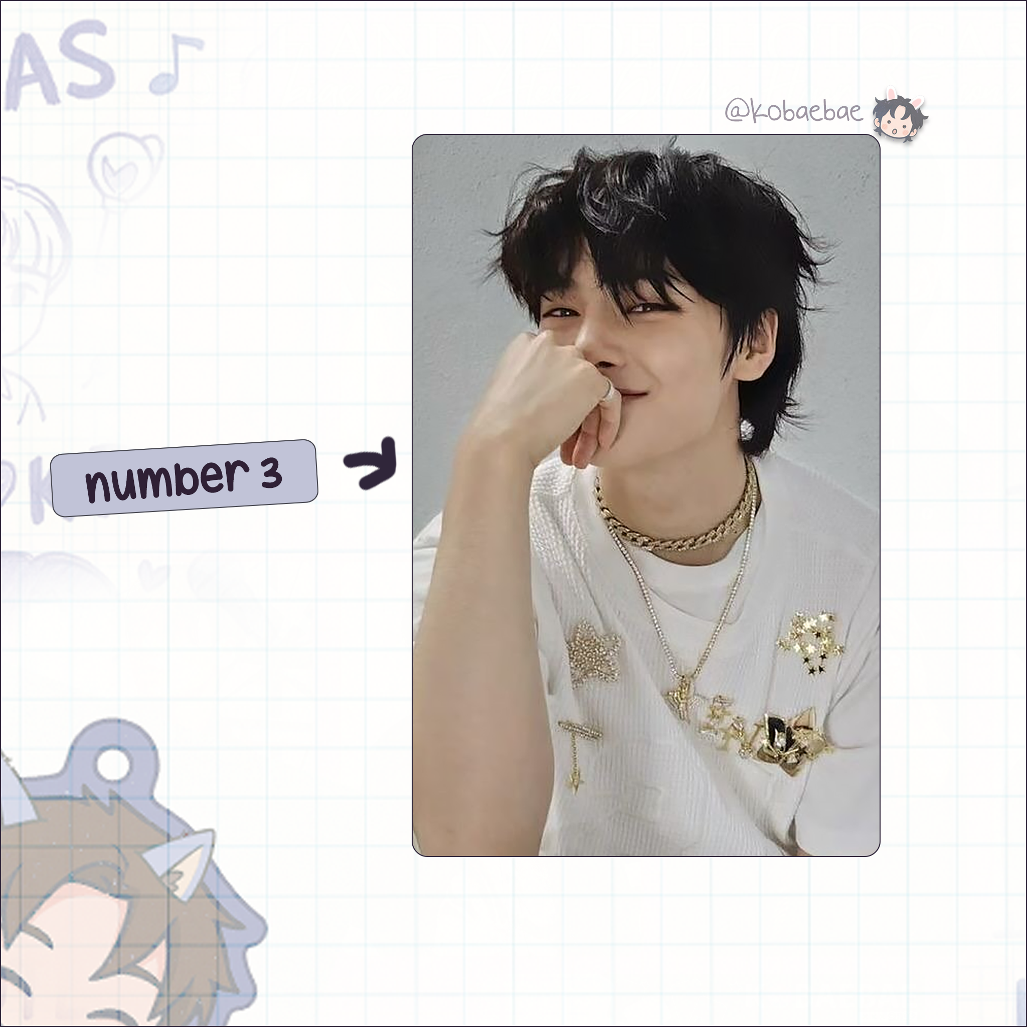 Skz - In Handmade photocards kpop inspired - Bias set 5