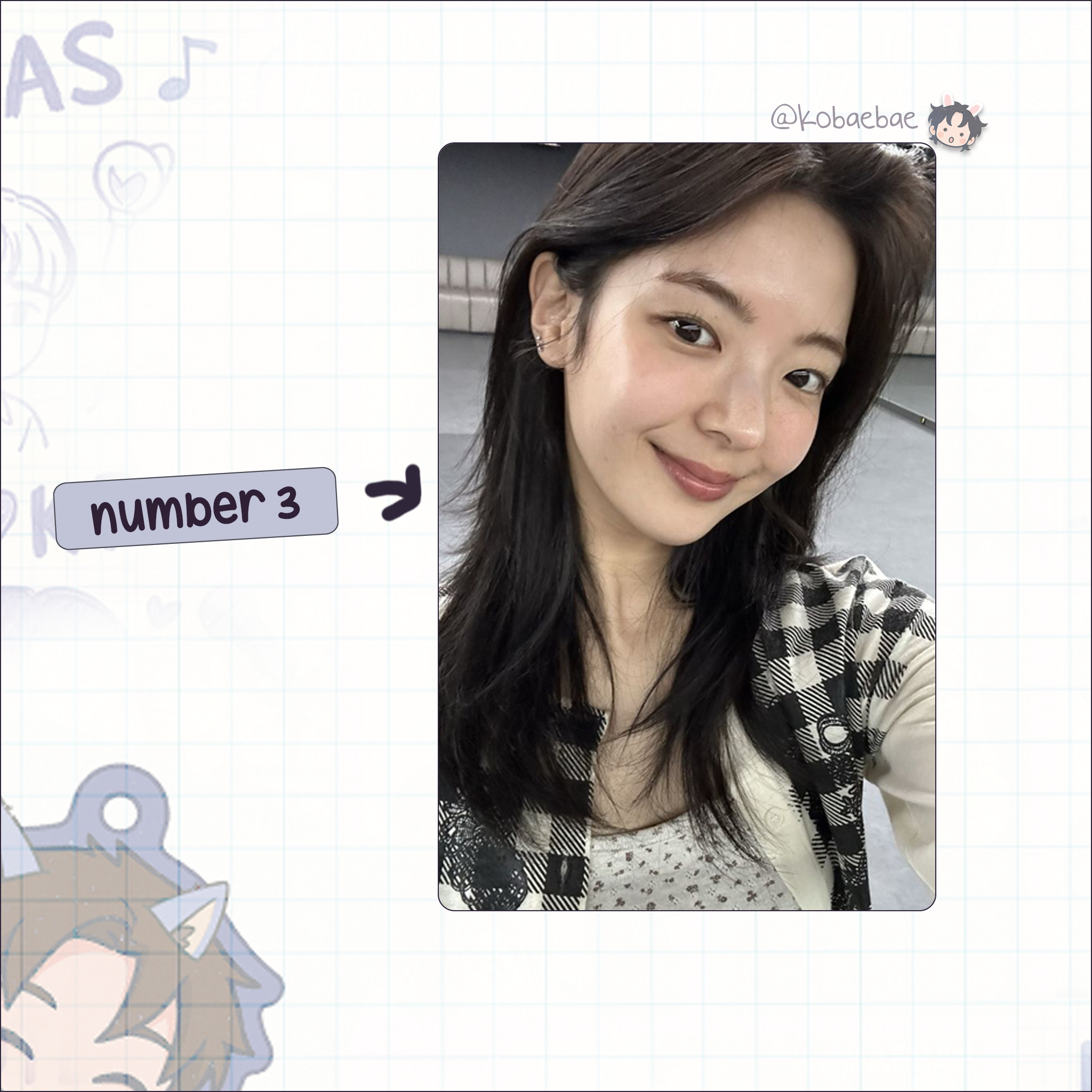 Itzy - Lia handmade photocards kpop inspired - Set 3