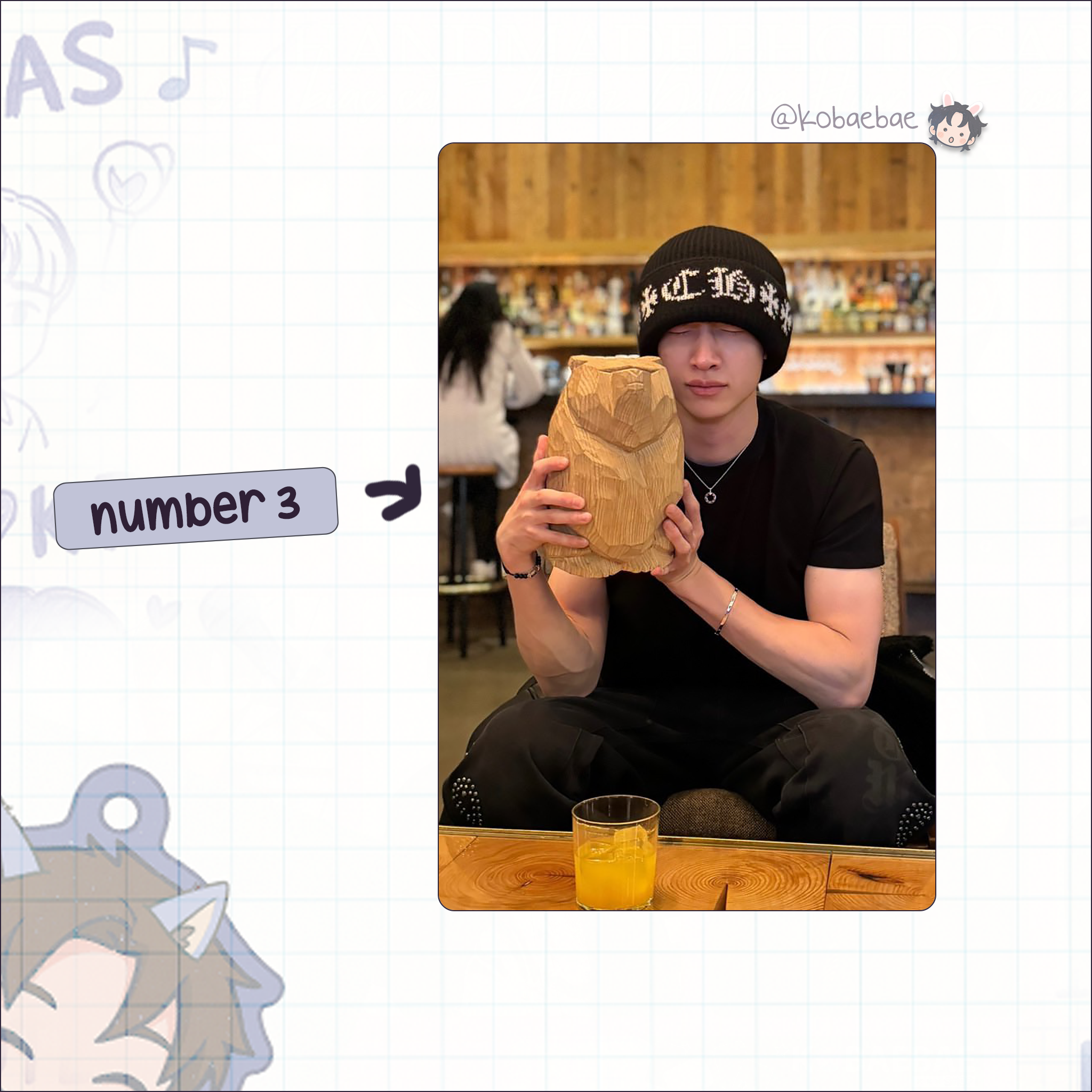 Skz (Stray Kids) - Chan handmade photocards kpop inspired - Set 8