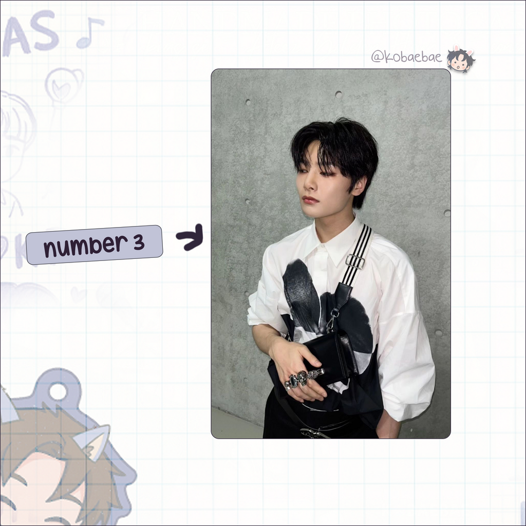 Skz (Stray Kids) - IN handmade photocards kpop inspired - Set 6