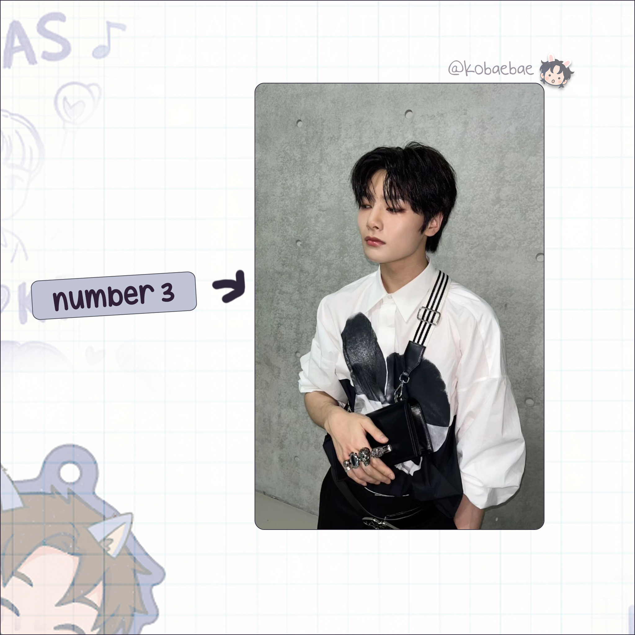 Skz (Stray Kids) - IN handmade photocards kpop inspired - Set 6