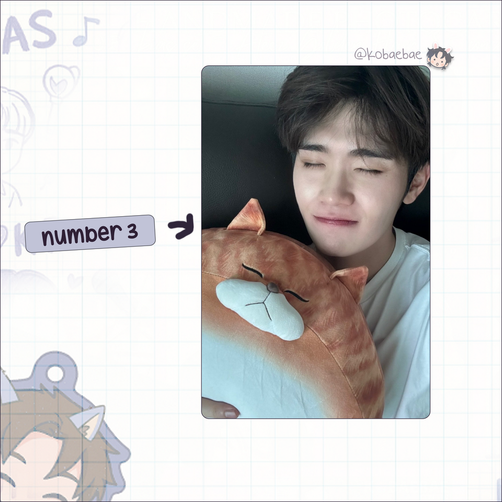 Zb1 - Taerae handmade photocards kpop inspired - Set 2