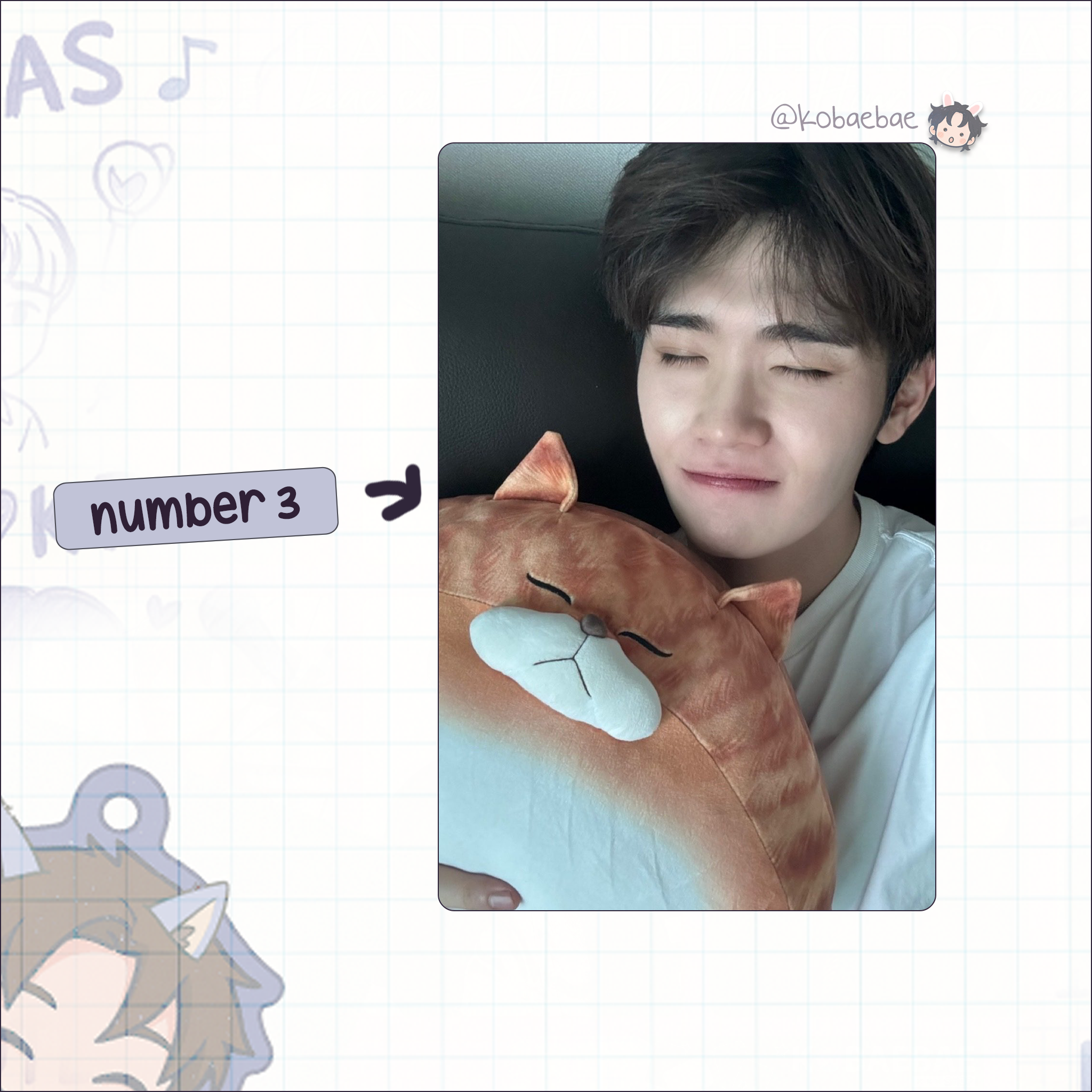 Zb1 - Taerae handmade photocards kpop inspired - Set 2