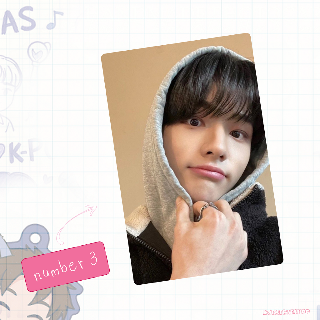 Skz - Hyune handmade photocards kpop inspired - Set 3