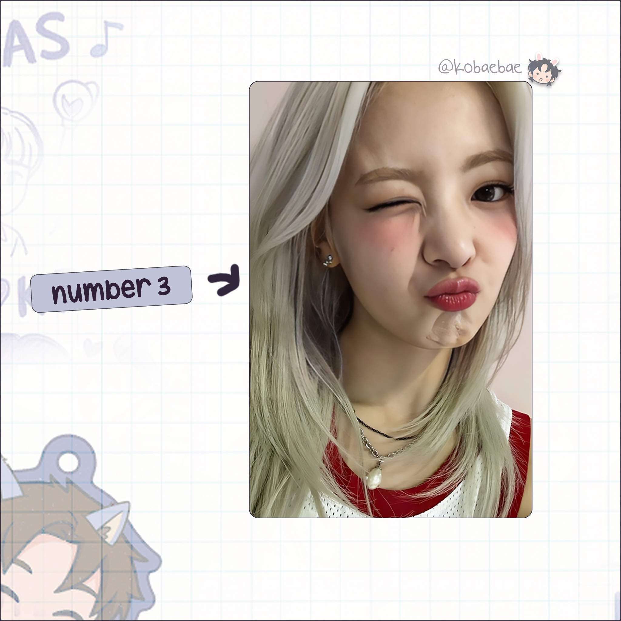 Itz - Lia handmade photocards kpop inspired - Set 2