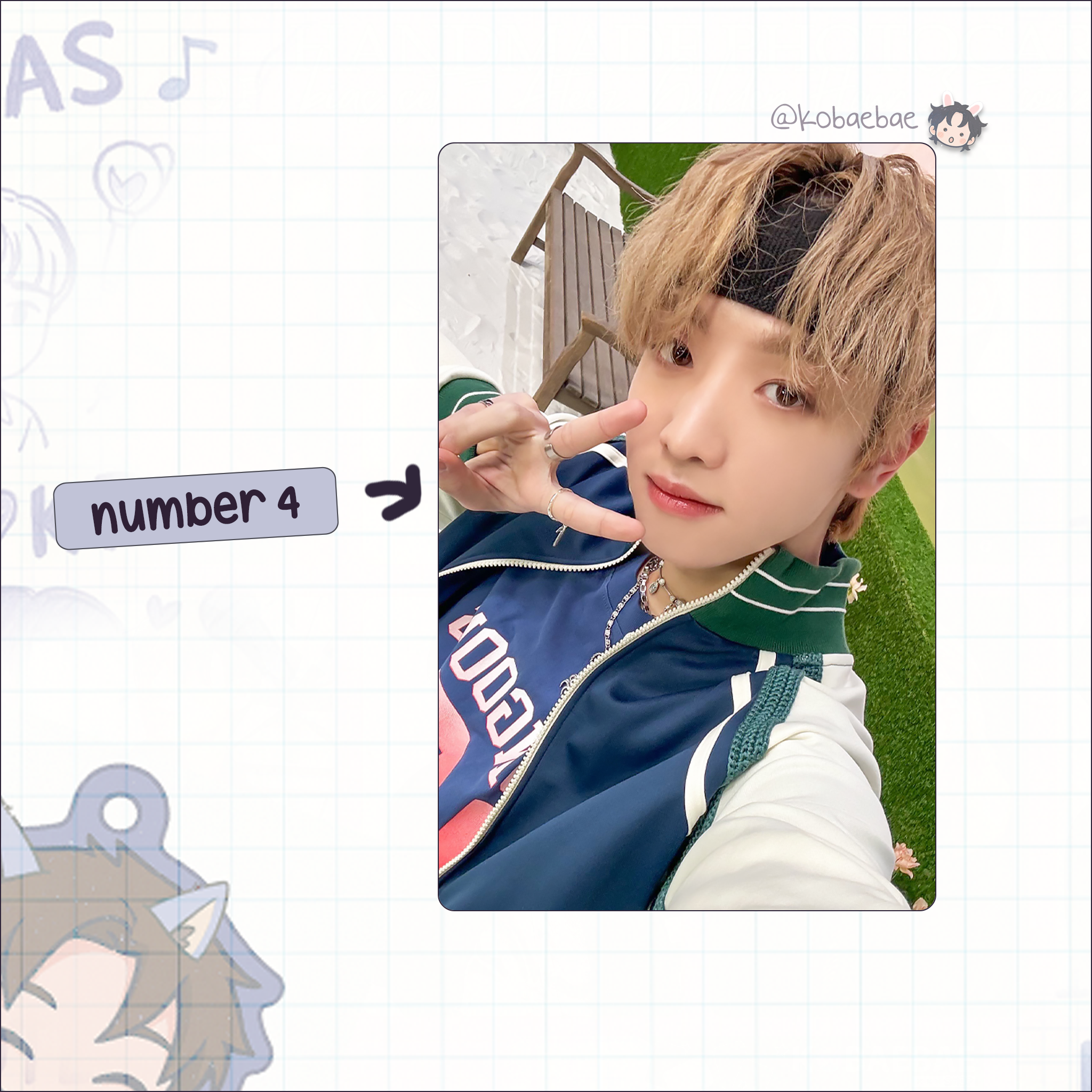 Xkrs - Yujun handmade photocards kpop inspired - Set 1