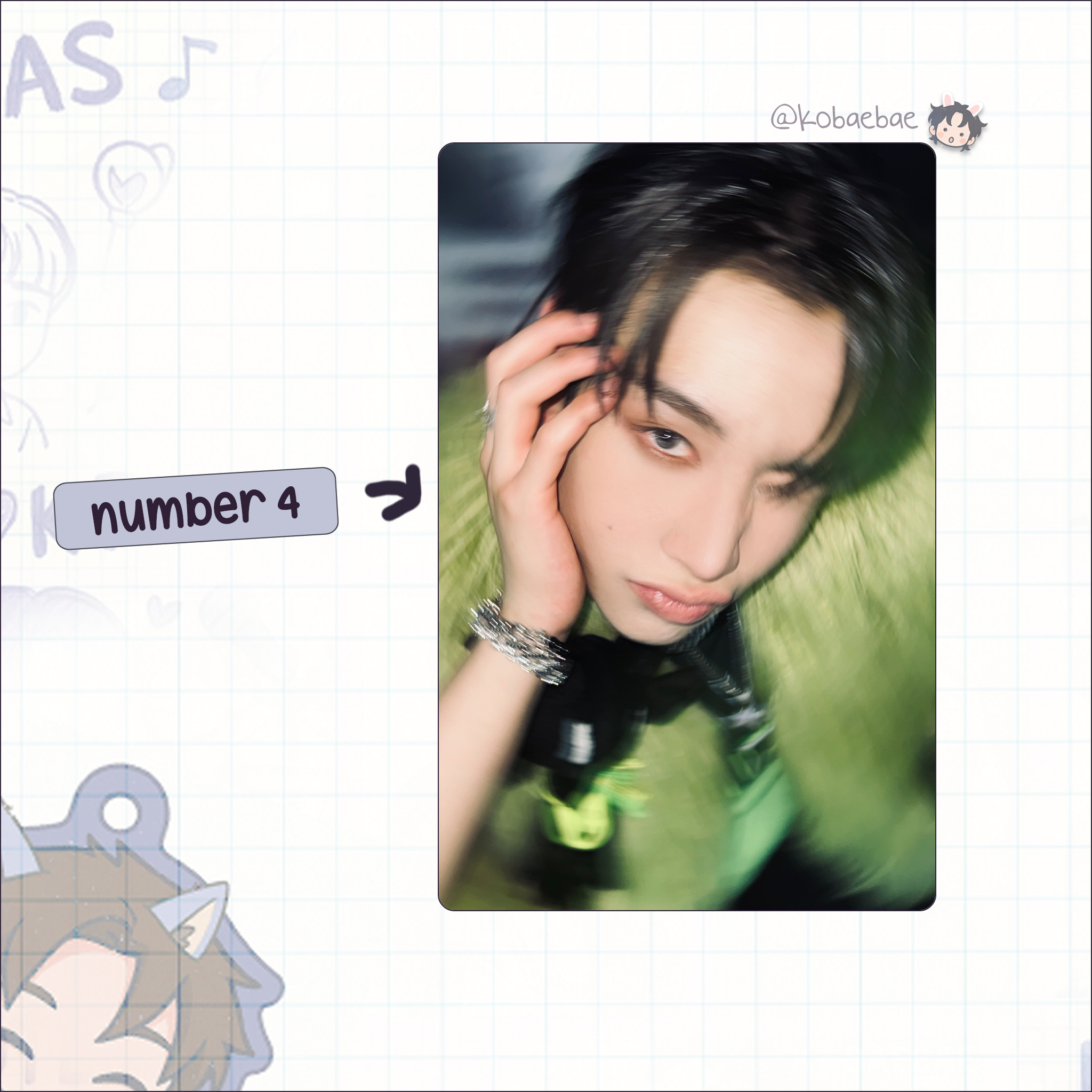 Xikers - Hunter handmade photocards kpop inspired - Set 2