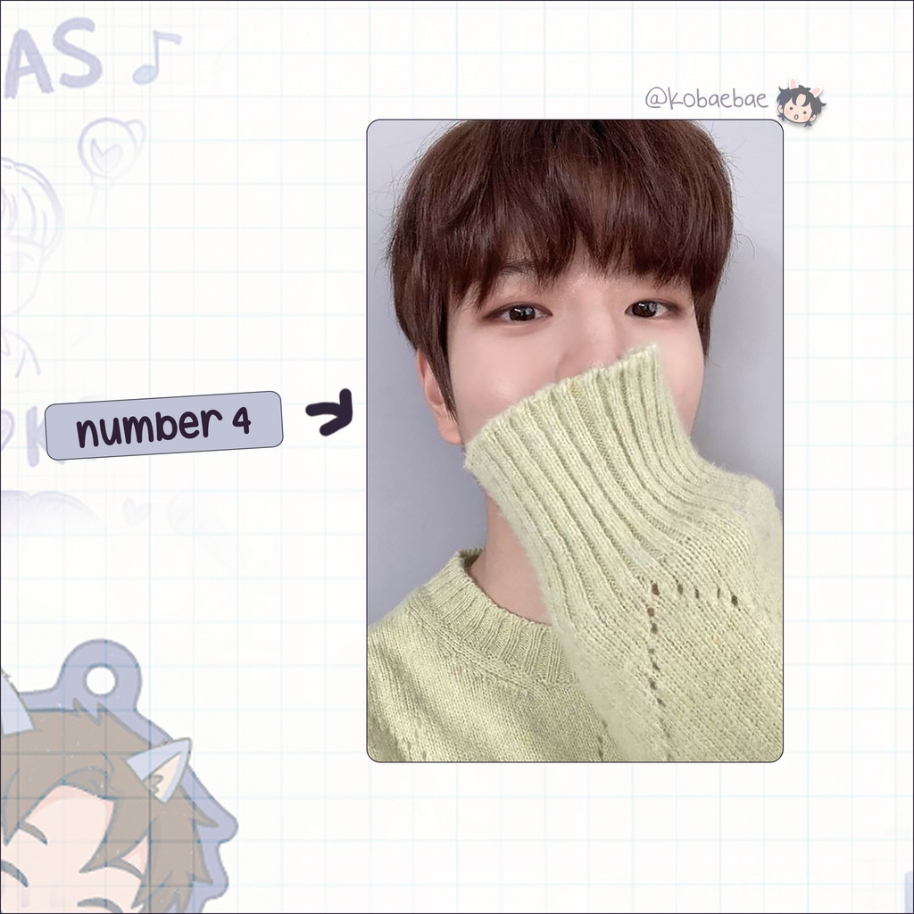 Stray Kids (Skz) - Min Handmade photocards kpop inspired - Bias set 7