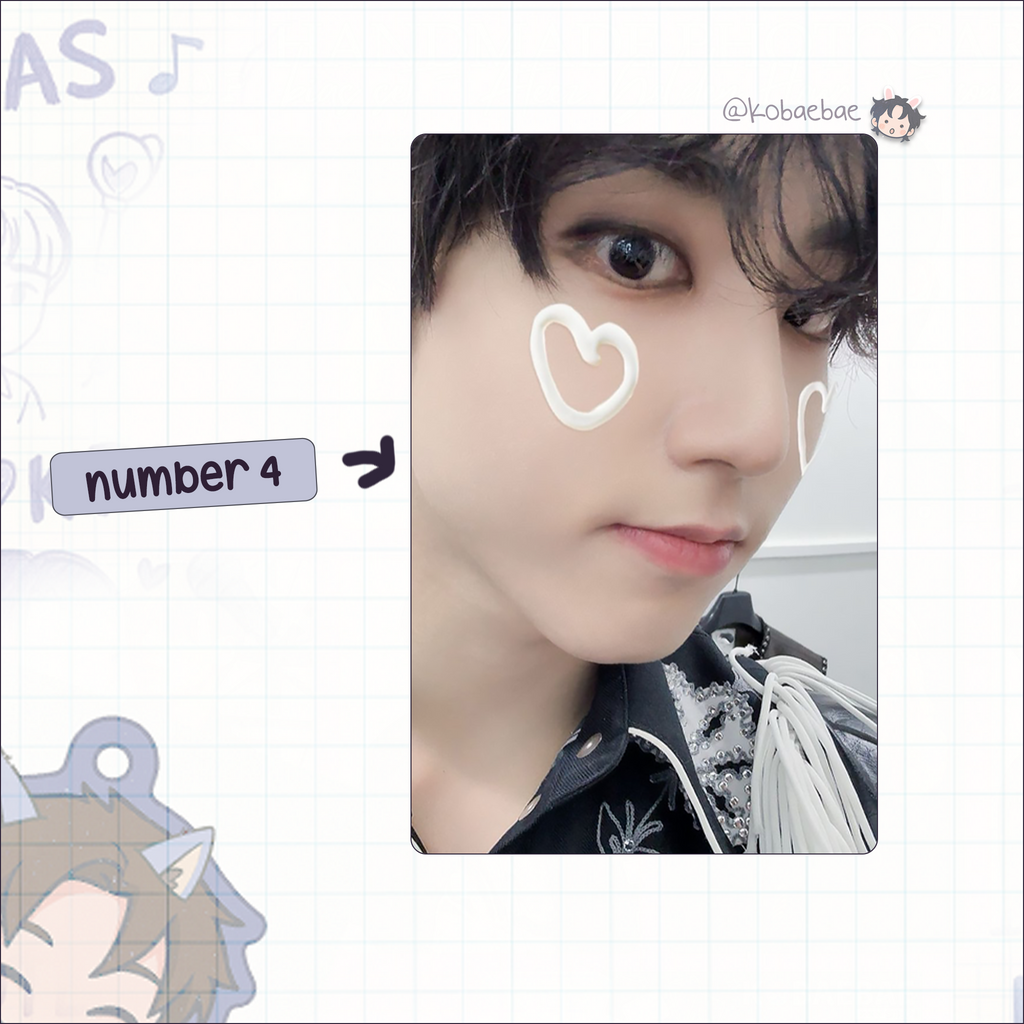 Skz (Stray Kids) - Han handmade photocards kpop inspired - Set 10