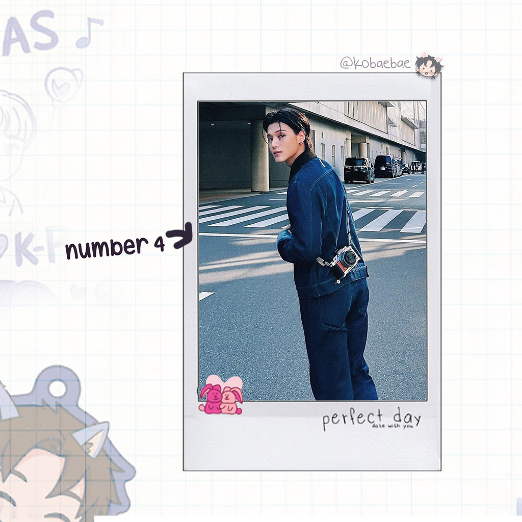 Atz - Date with My Bias - Woo Instant-Style Fanmade Photo Print