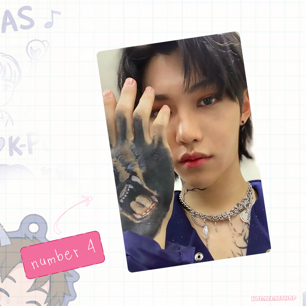 Skz - Lix handmade photocards kpop inspired - Set 3
