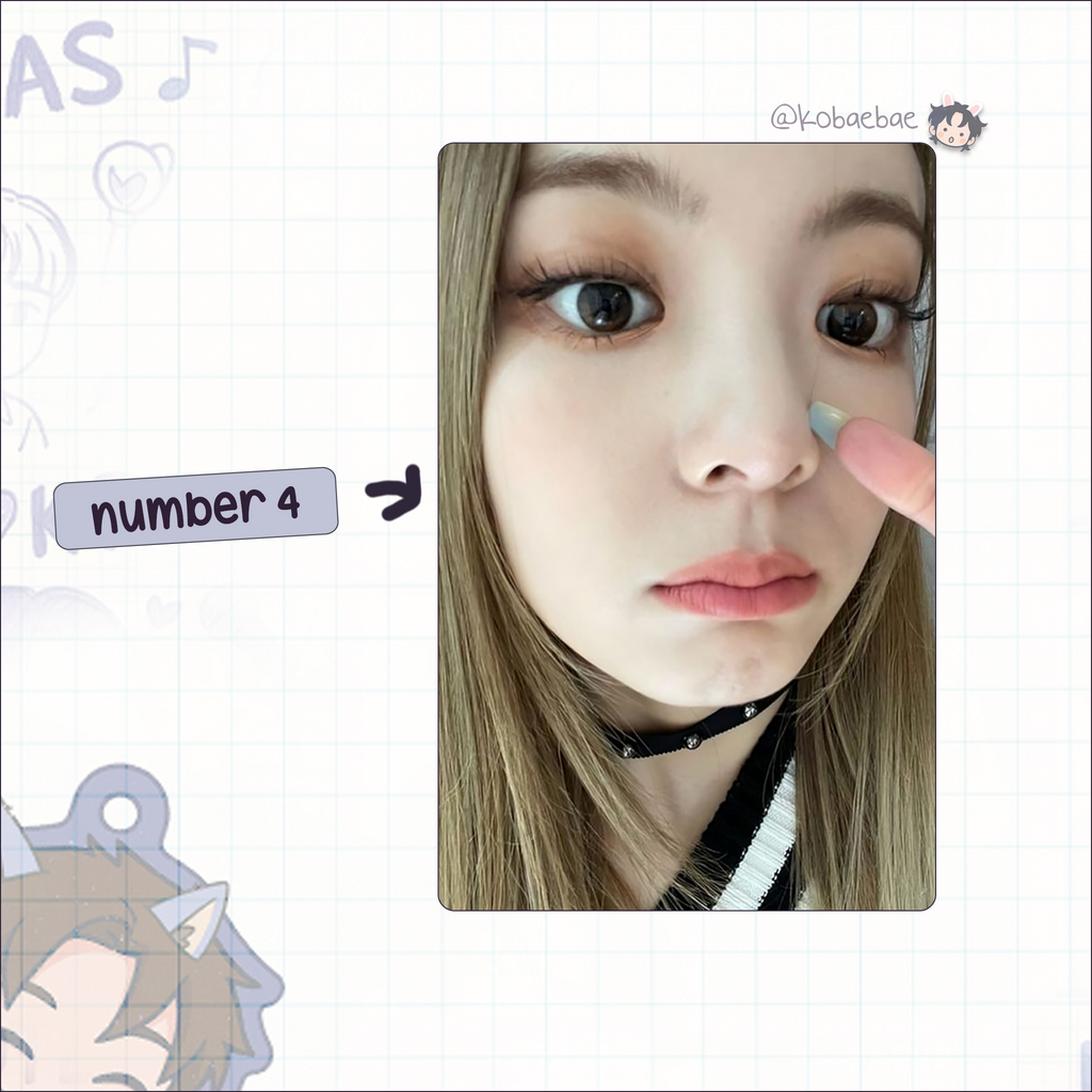 Itz - Lia handmade photocards kpop inspired - Set 2