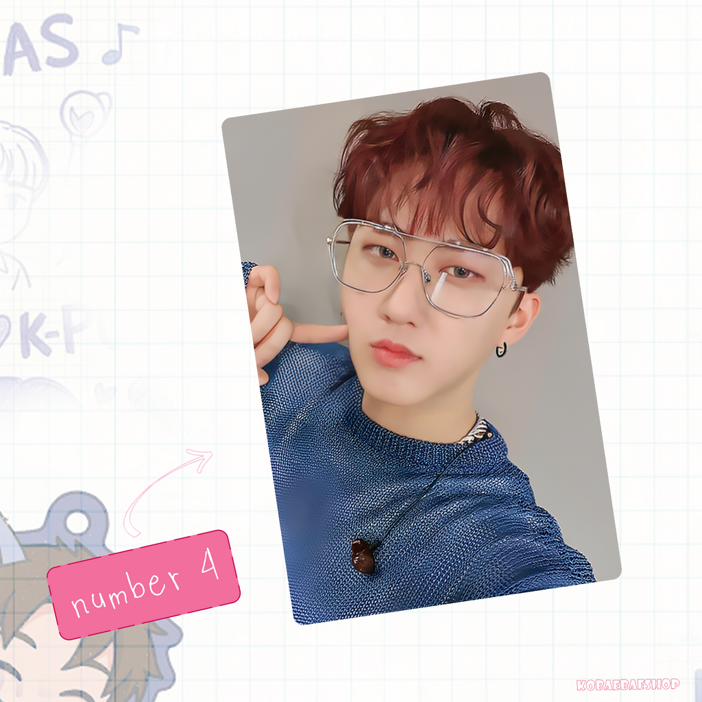 Skz - Bin handmade photocards kpop inspired - Set 3