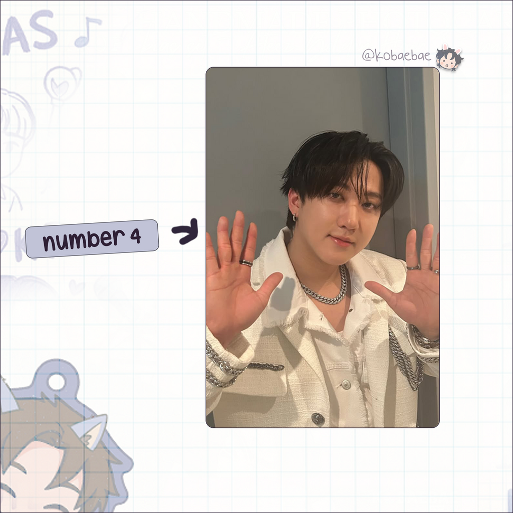 Skz (Stray Kids) - Changbin handmade photocards kpop inspired - Set 10