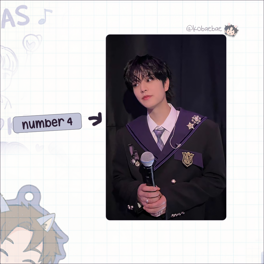 Skz (Stray Kids) - Seungmin handmade photocards kpop inspired - Set 9