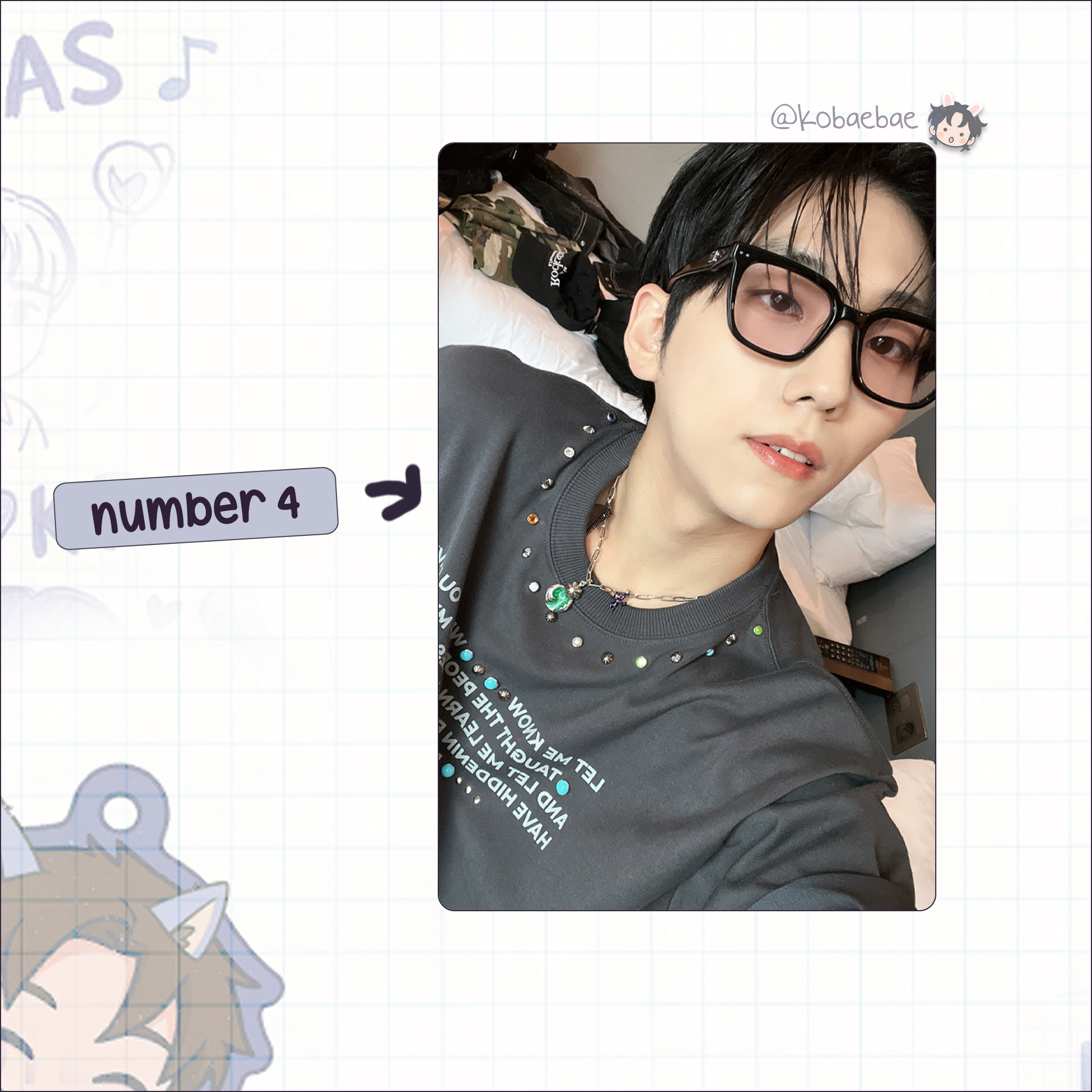 XHR (Xdinary Heroes) - Gunil Handmade photocards kpop inspired - Bias set 3