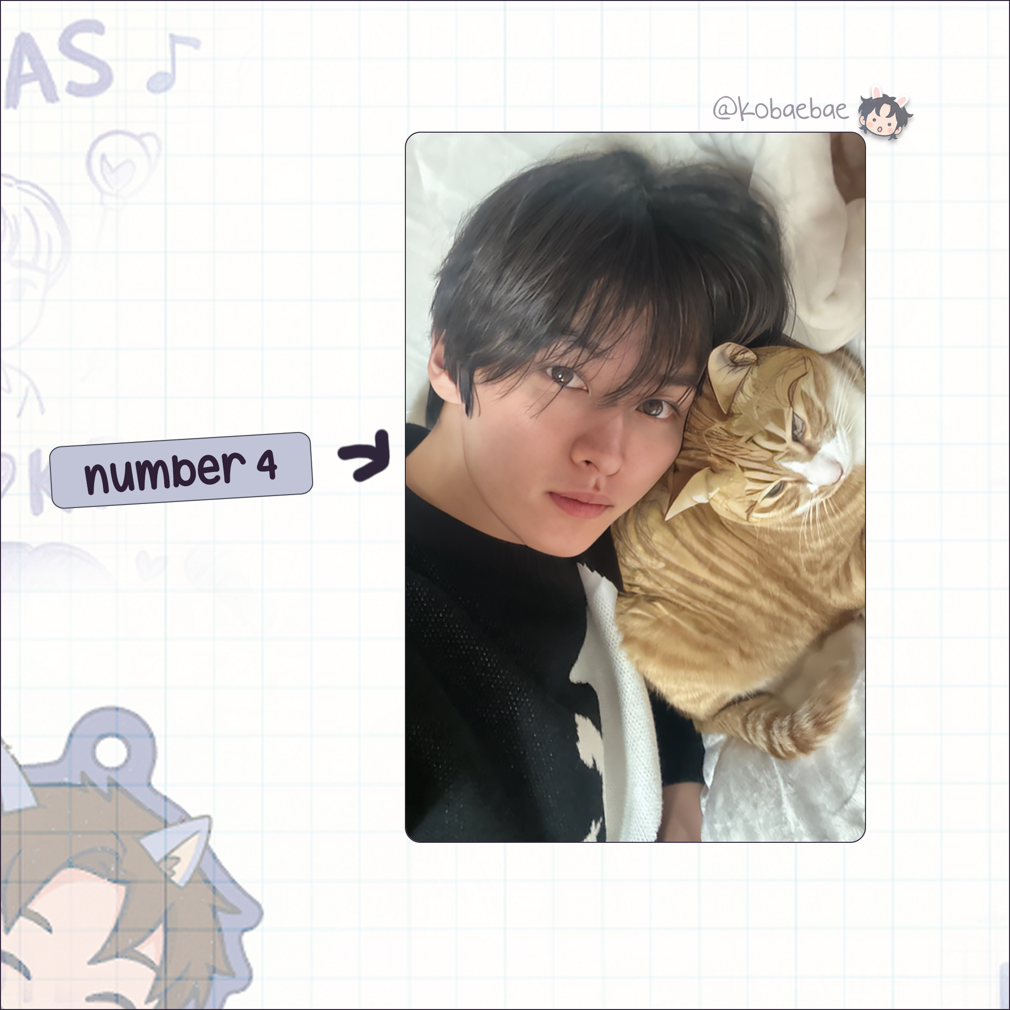 Skz (Stray Kids) - Lee Know handmade photocards kpop inspired - Set 9