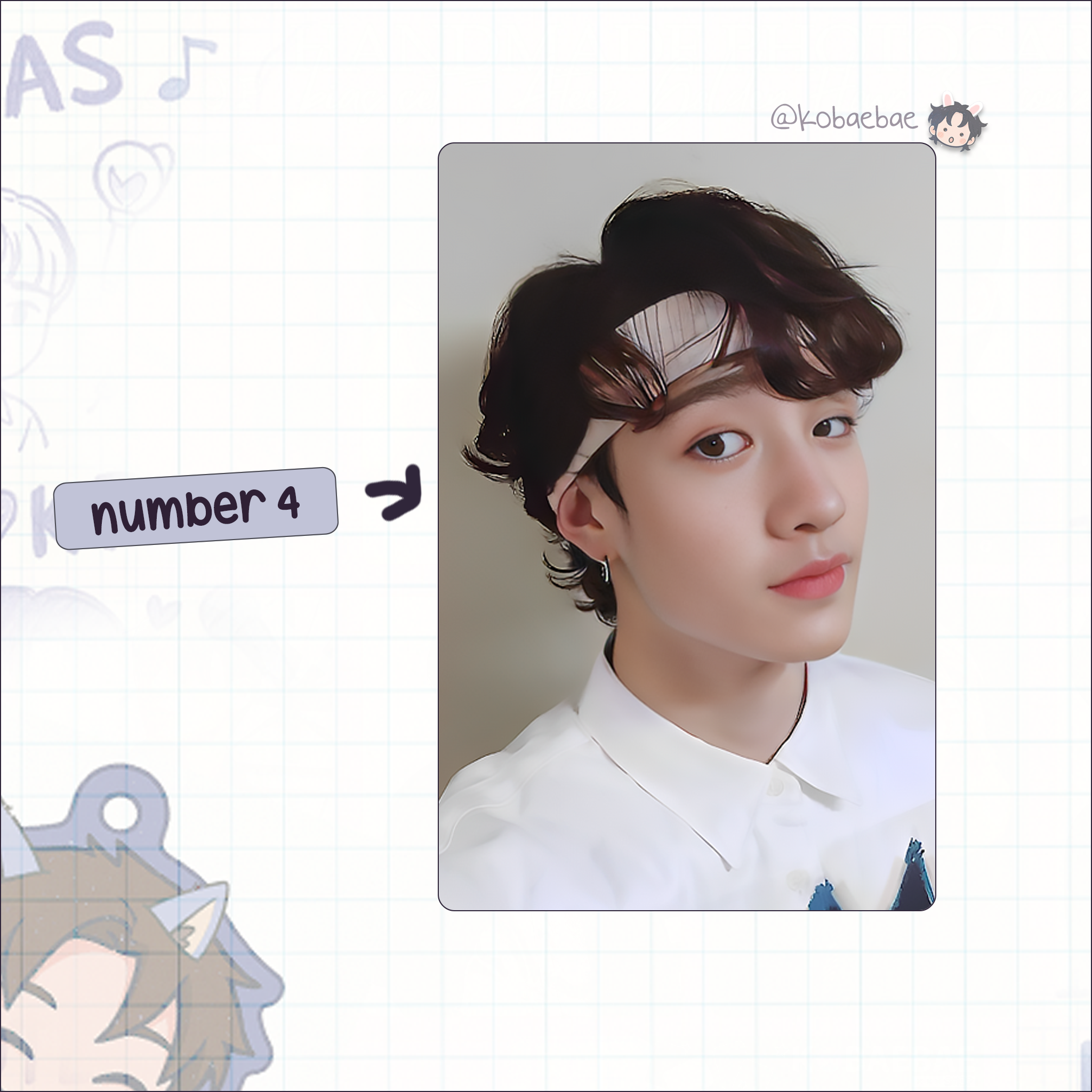 Skz - Channie handmade photocards kpop inspired - Set 3