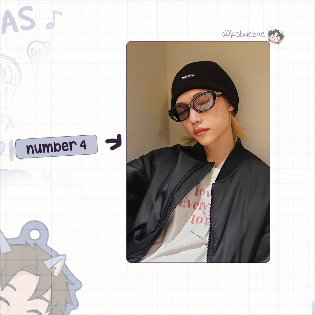 Skz - Lix Handmade photocards kpop inspired - Bias set 5