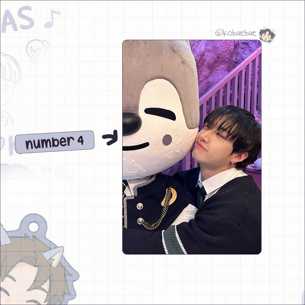 Skz (Stray Kids) - Bang Chan handmade photocards kpop inspired - Set 10