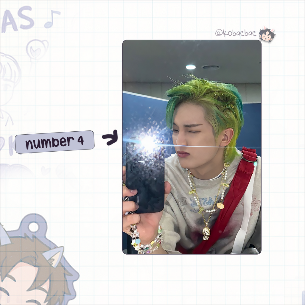 Xkrs - Sumin handmade photocards kpop inspired - Set 1