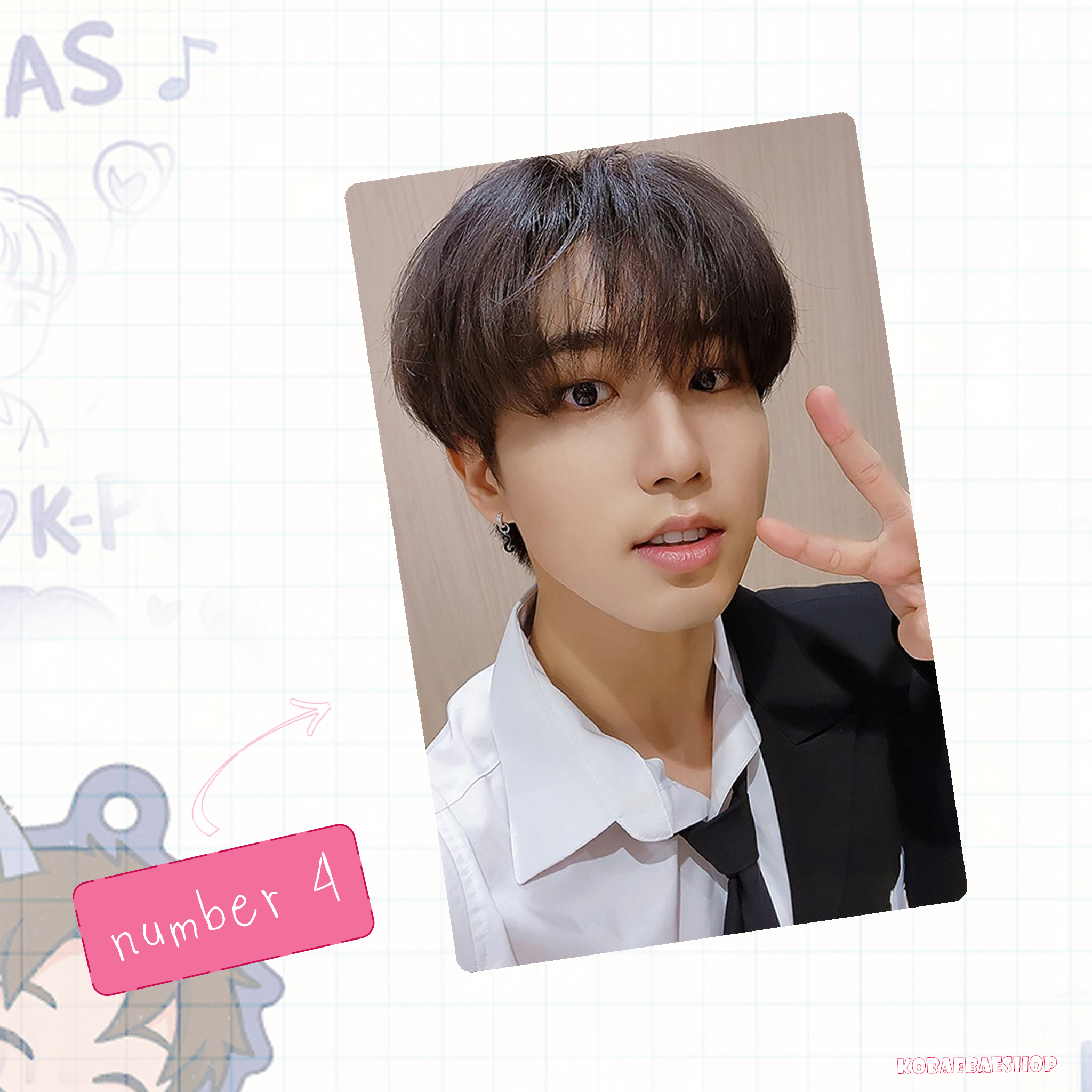 Skz - Han handmade photocards kpop inspired - Set 3