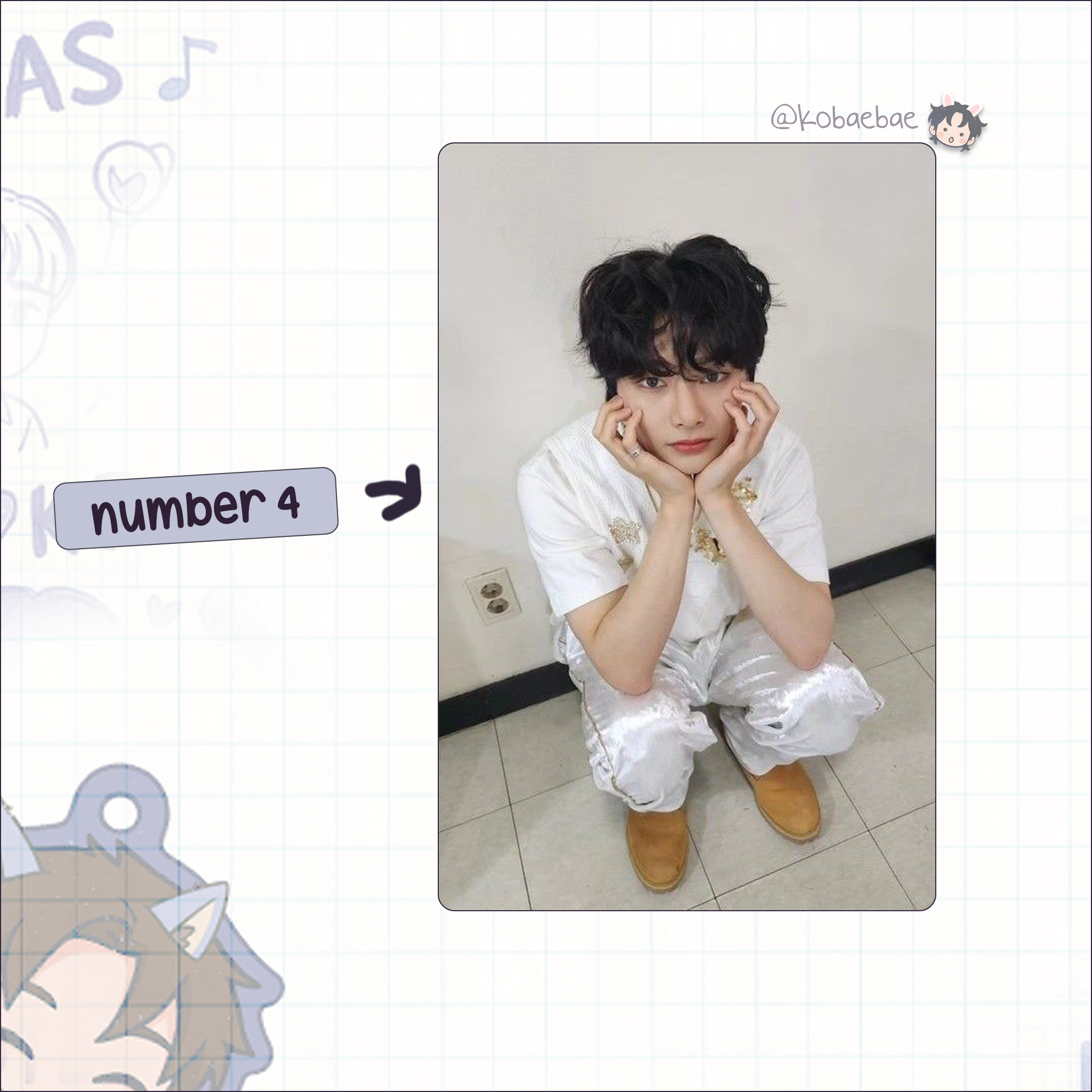 Skz (Stray Kids) - IN handmade photocards kpop inspired - Set 6