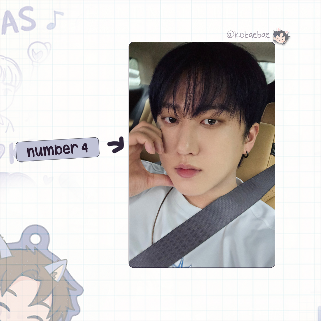 Skz (Stray Kids) - Bin handmade photocards kpop inspired - Set 6