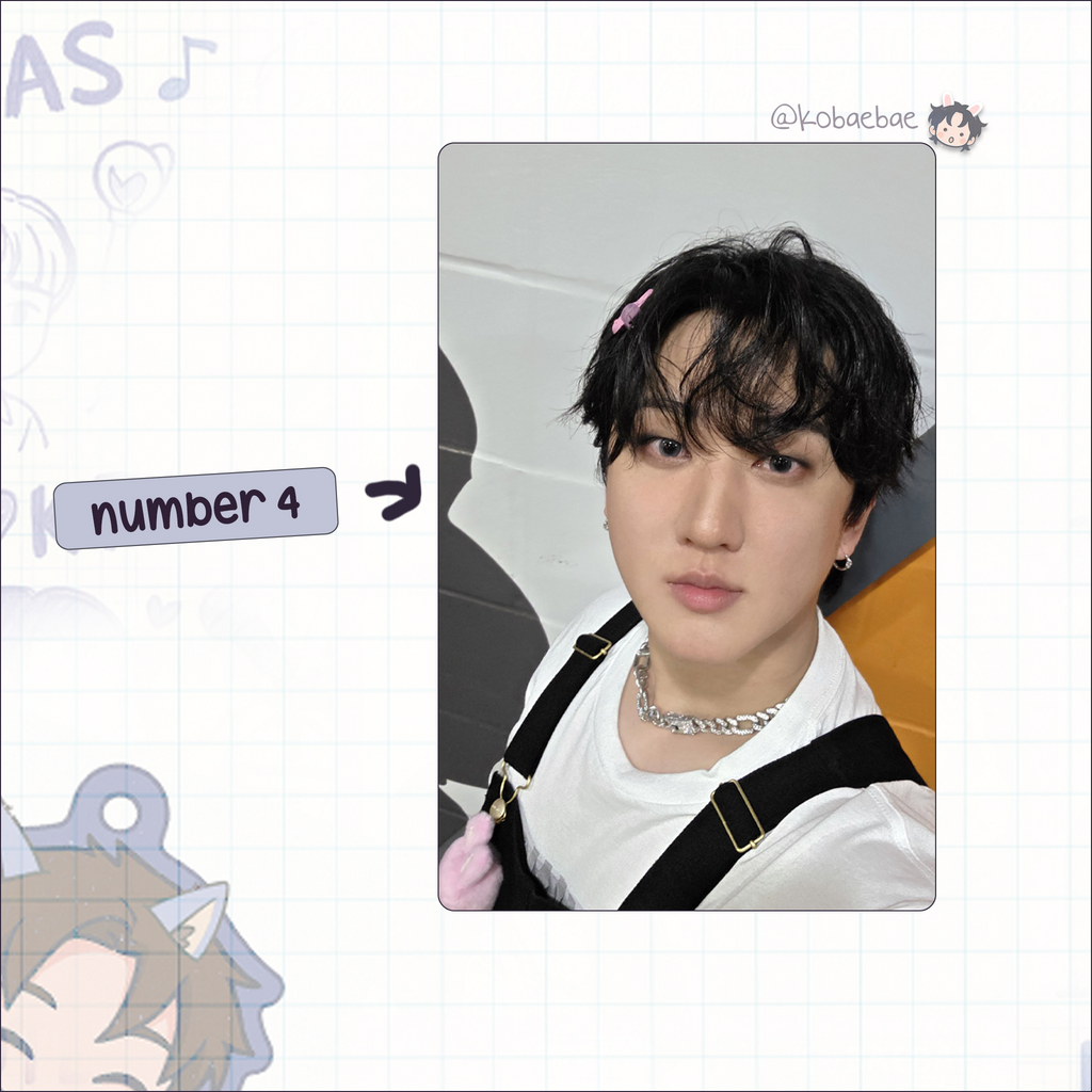 Skz (Stray Kids) - Changbin handmade photocards kpop inspired - Set 8