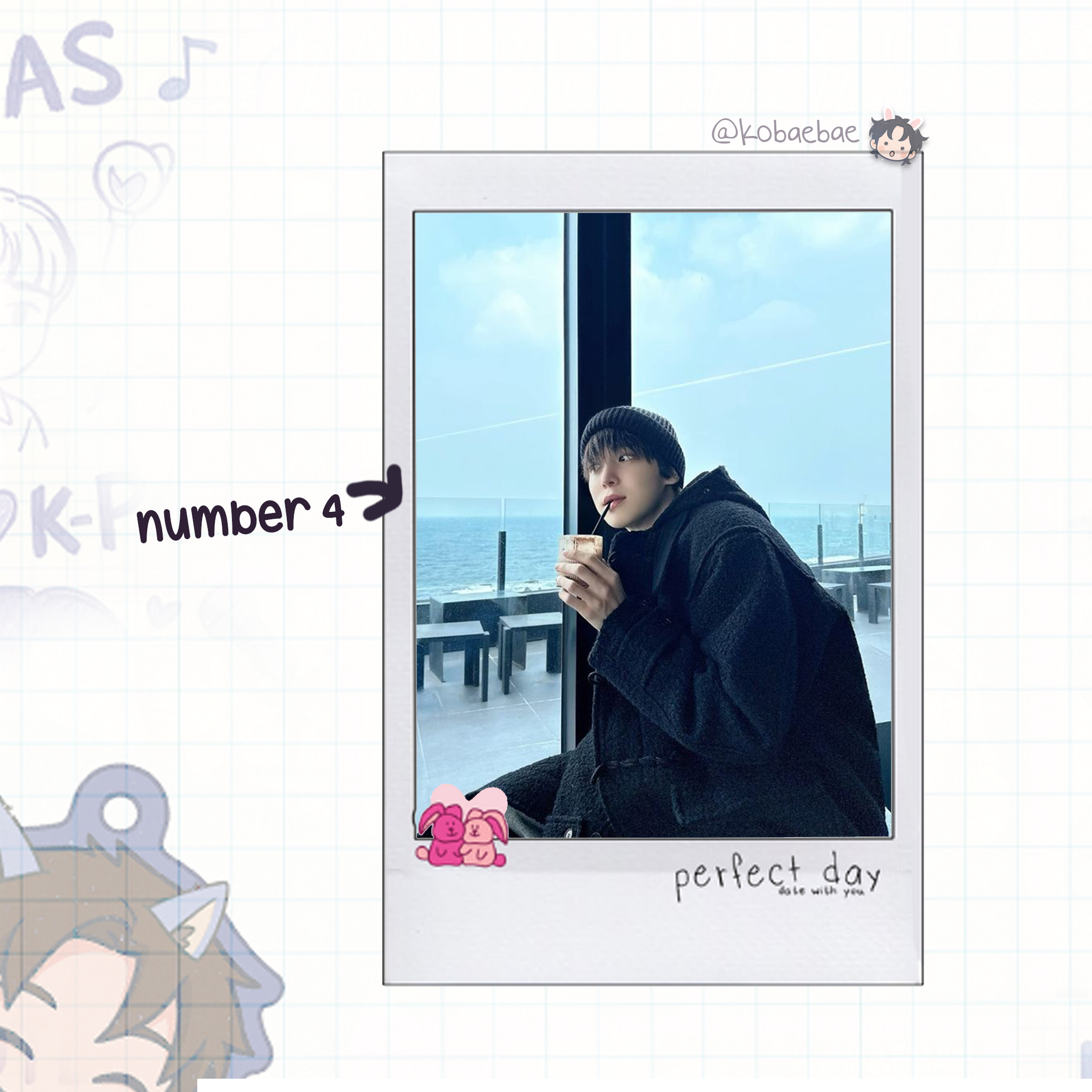 Atz - Date with My Bias - Yunho Instant-Style Fanmade Photo Print