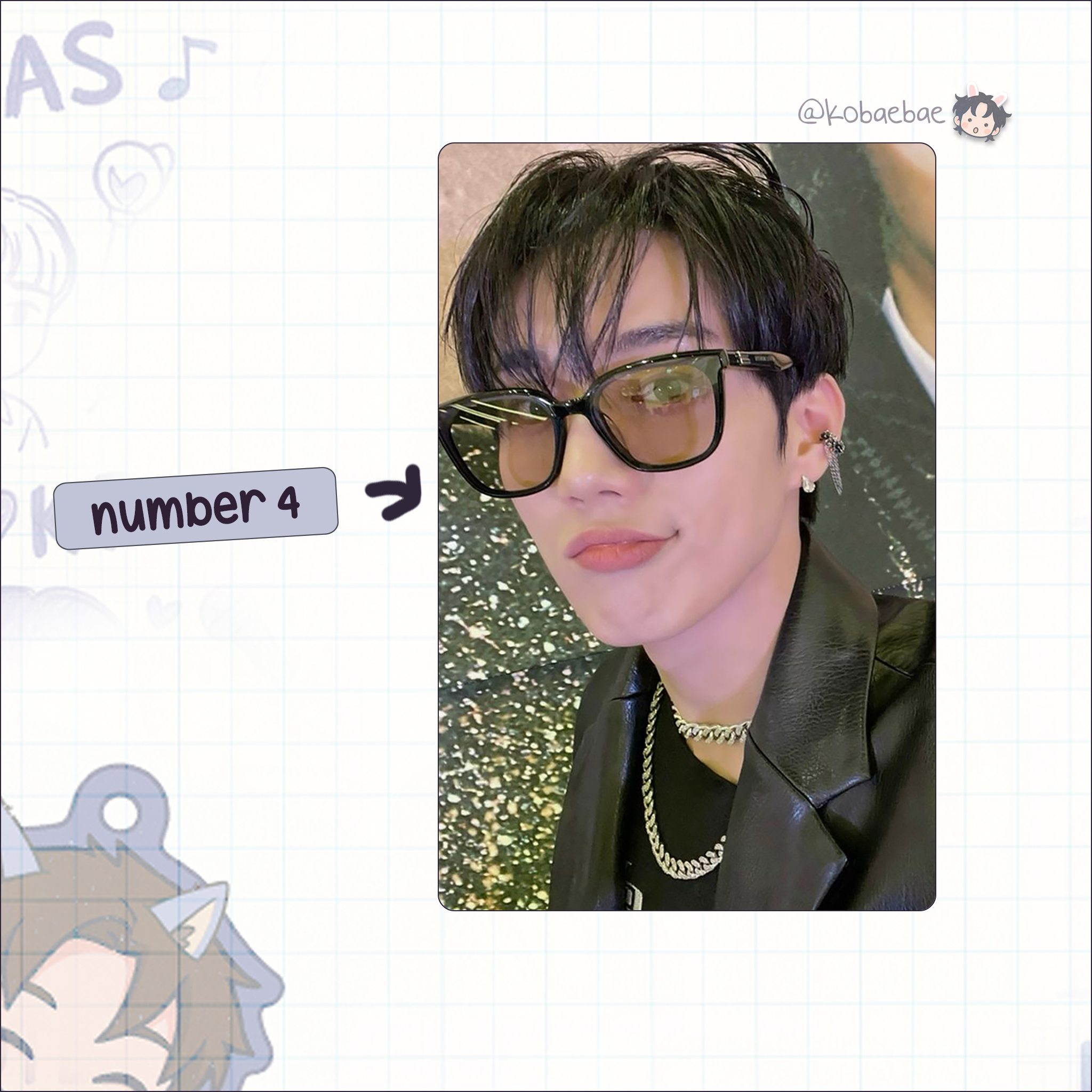 P1H - Tak handmade photocards kpop inspired - Set 2