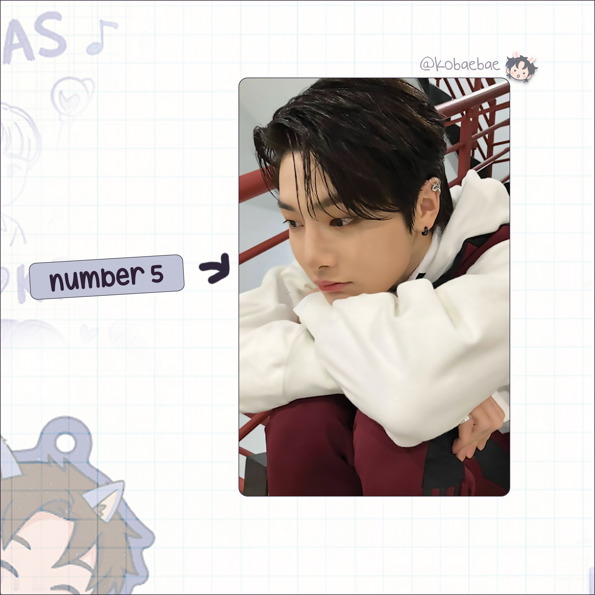 Skz - In Handmade photocards kpop inspired - Bias set 5
