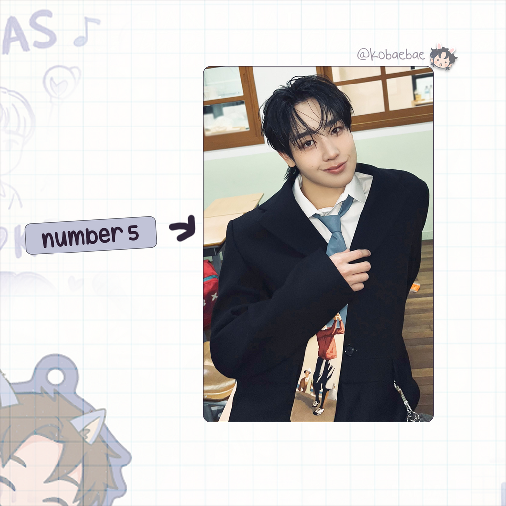Xikers - Hunter handmade photocards kpop inspired - Set 2