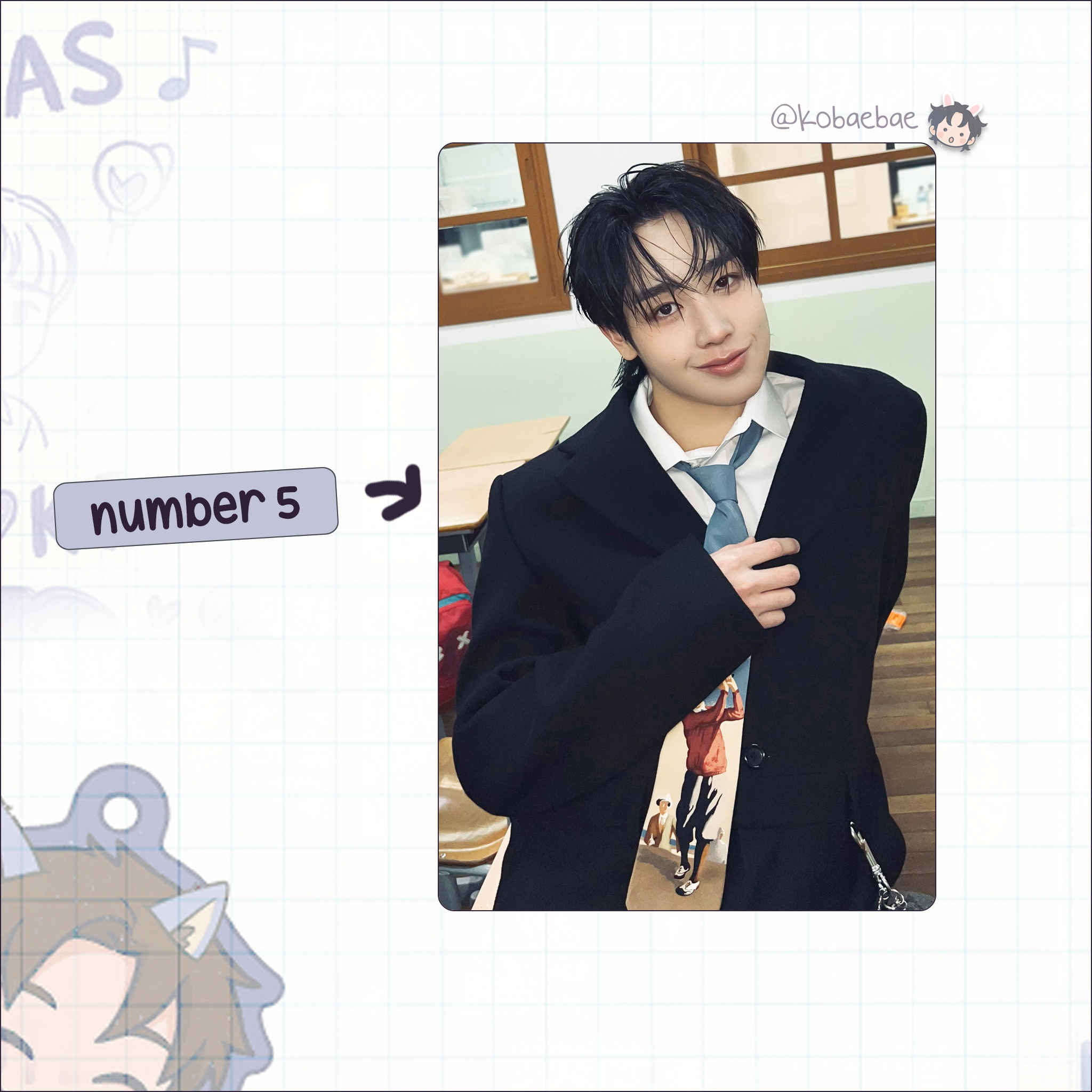 Xikers - Hunter handmade photocards kpop inspired - Set 2
