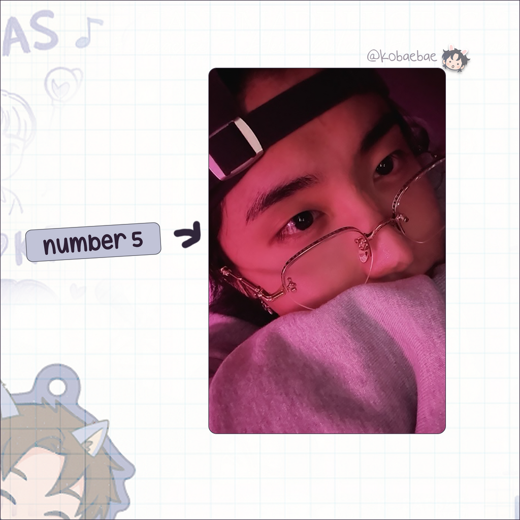 Skz (Stray Kids) - Han handmade photocards kpop inspired - Set 10