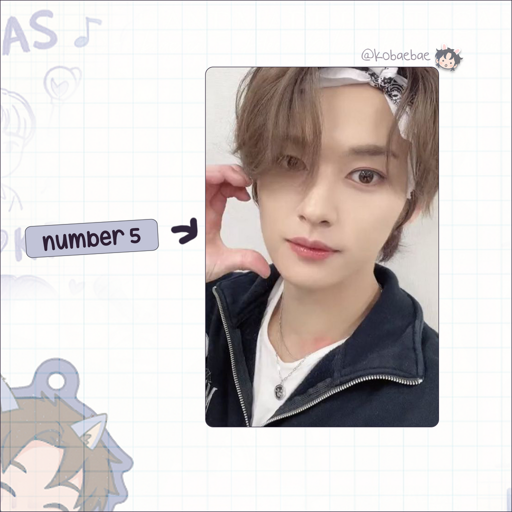 Skz (Stray Kids) - Lino handmade photocards kpop inspired - Set 6