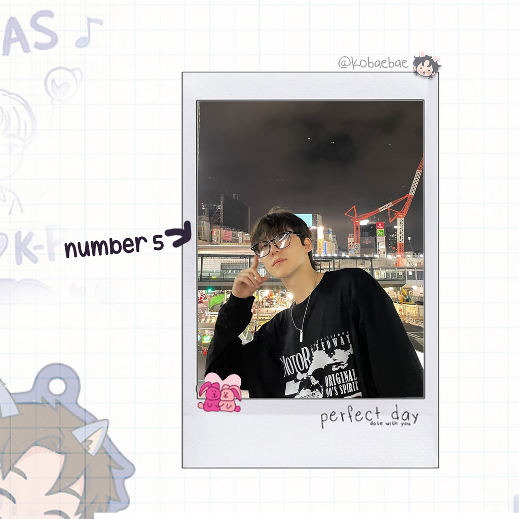 Atz - Date with My Bias - Yunho Instant-Style Fanmade Photo Print