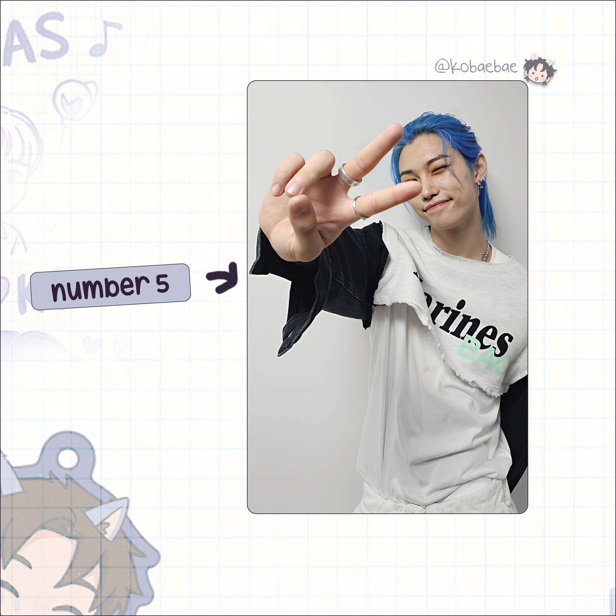 Skz - Lix Handmade photocards kpop inspired - Bias set 5