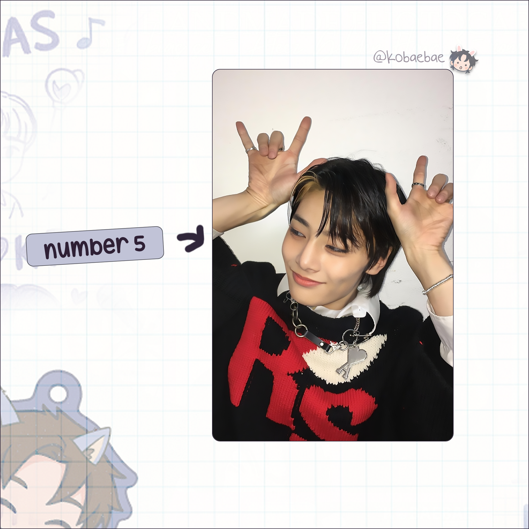 Stray Kids (Skz) - IN Handmade photocards kpop inspired - Bias set 8