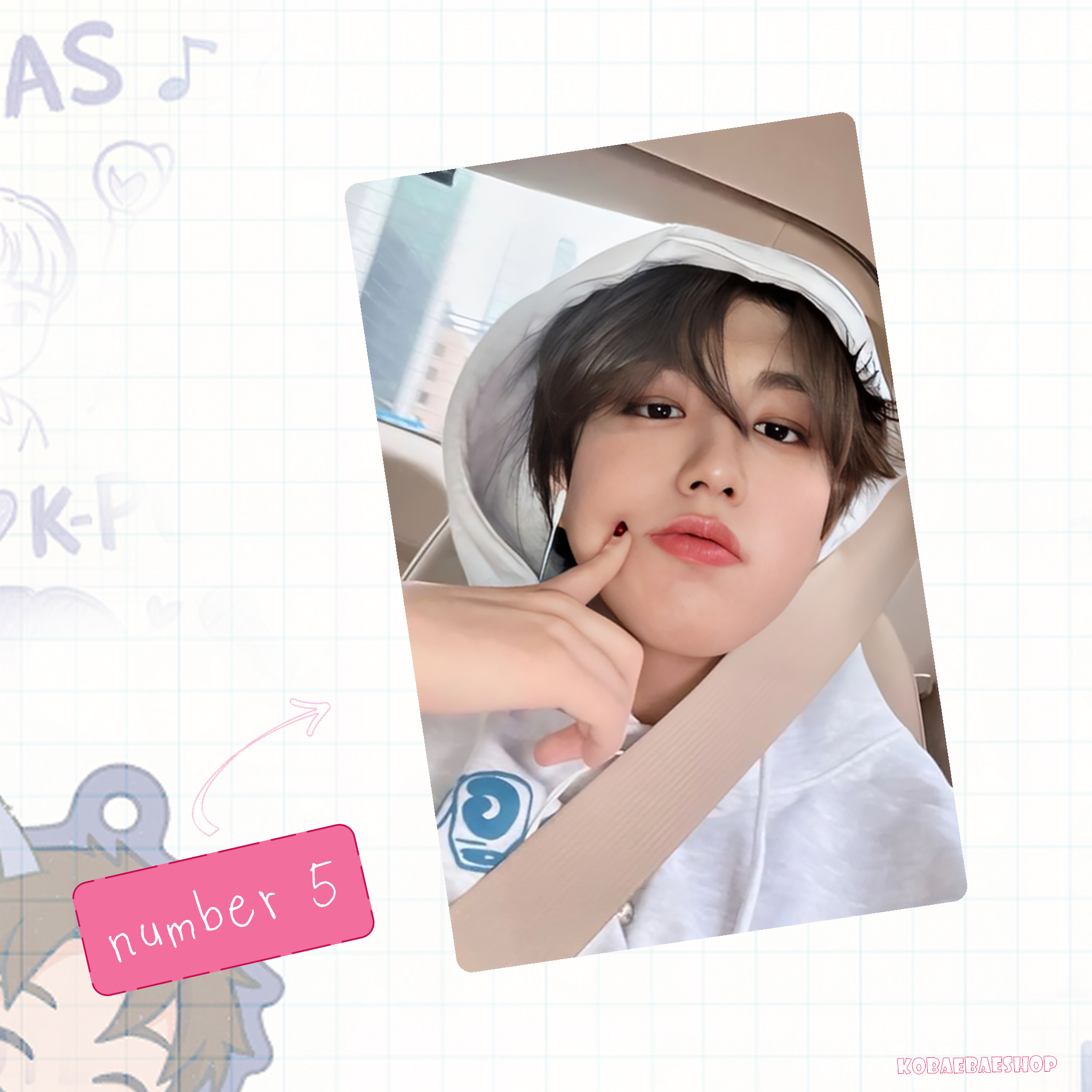 Skz - Han handmade photocards kpop inspired - Set 3