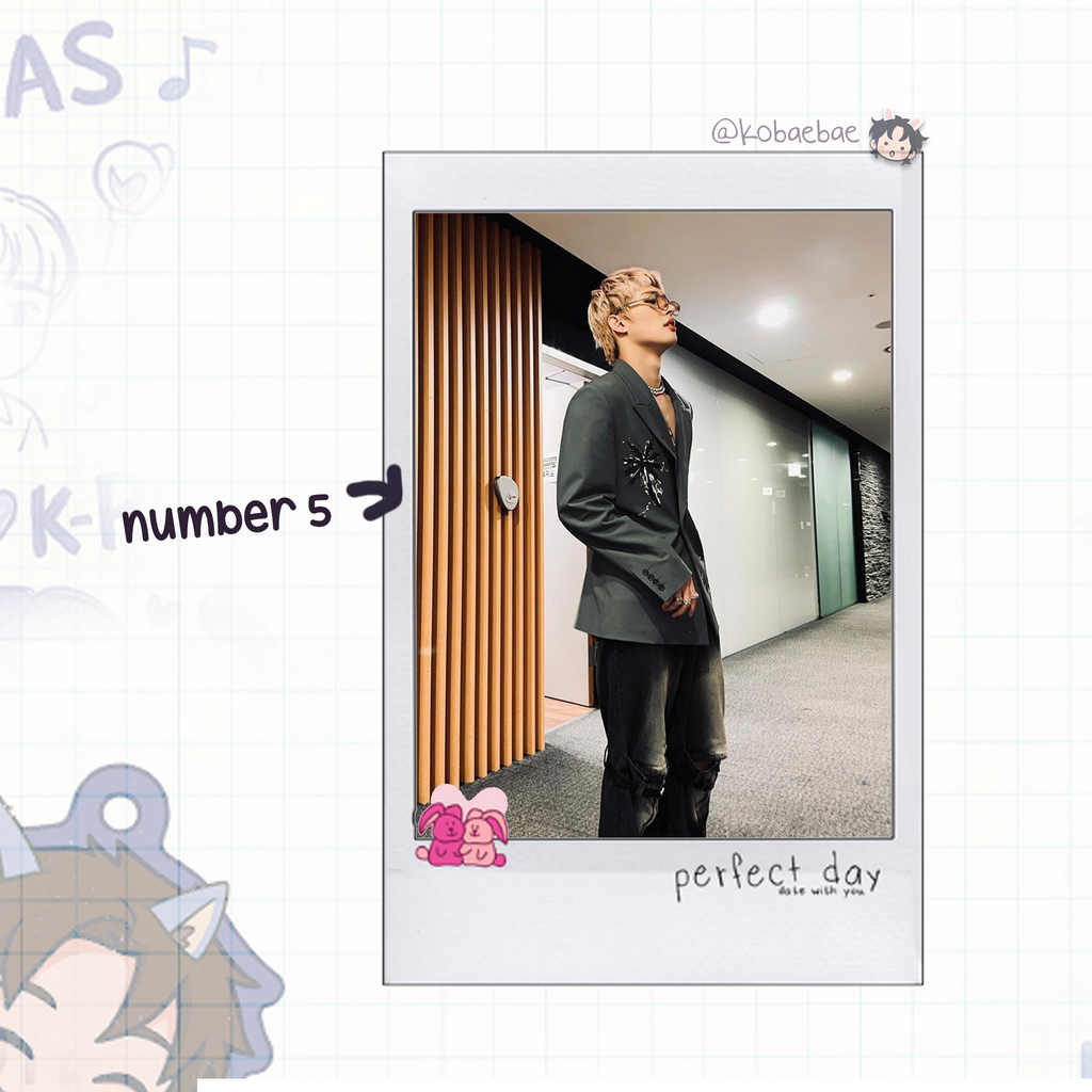 Atz - Date with My Bias - Mingie Instant-Style Fanmade Photo Print